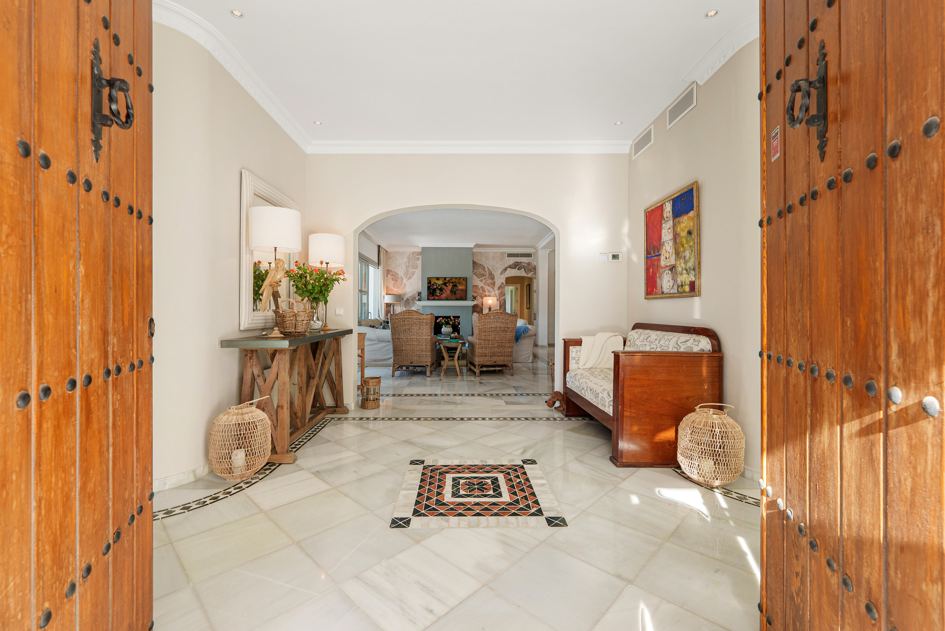 Charmante mediterrane Villa mit Meerblick in Sierra Blanca, Marbella Goldene Meile — Foto 19