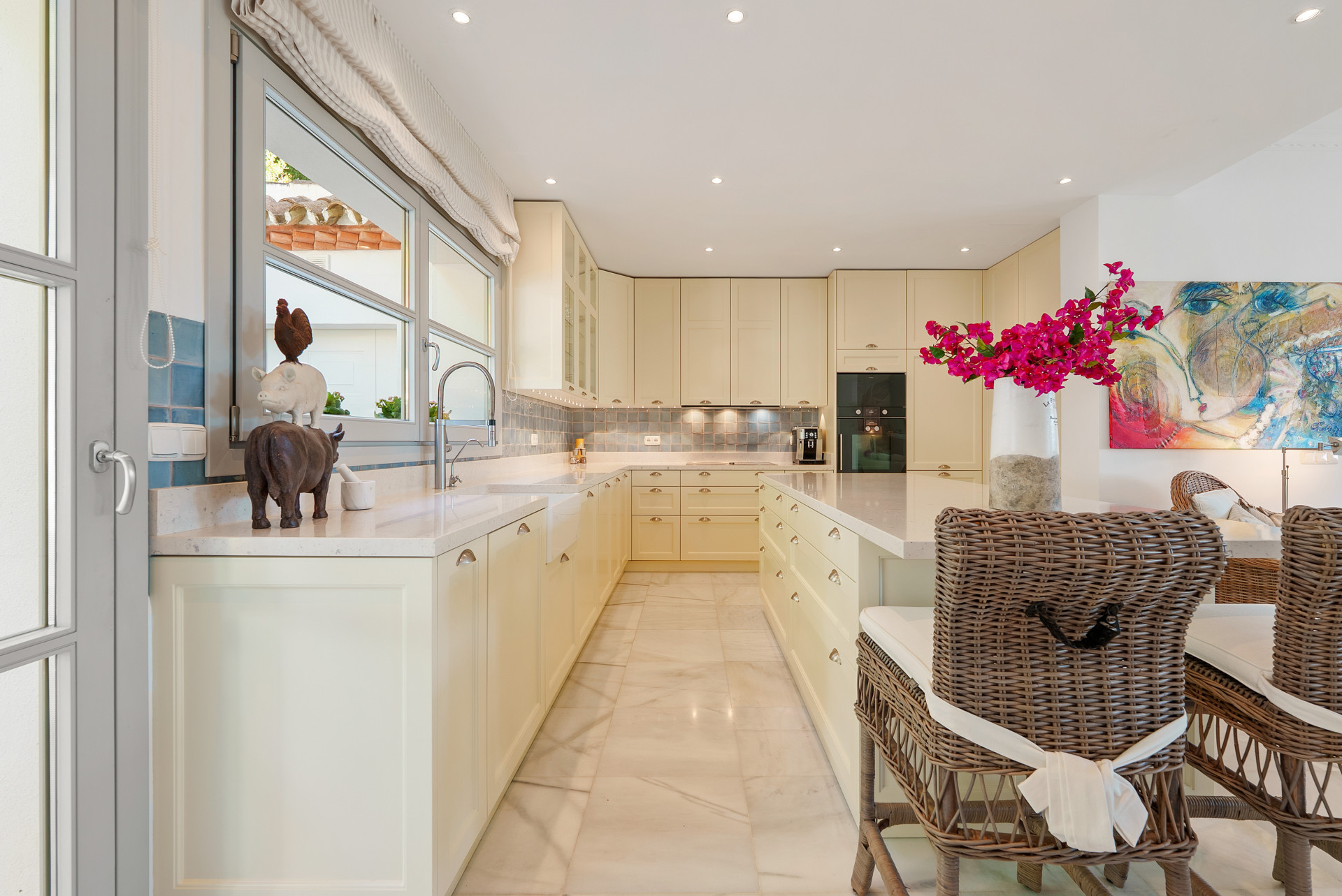 Charmante mediterrane Villa mit Meerblick in Sierra Blanca, Marbella Goldene Meile — Foto 8