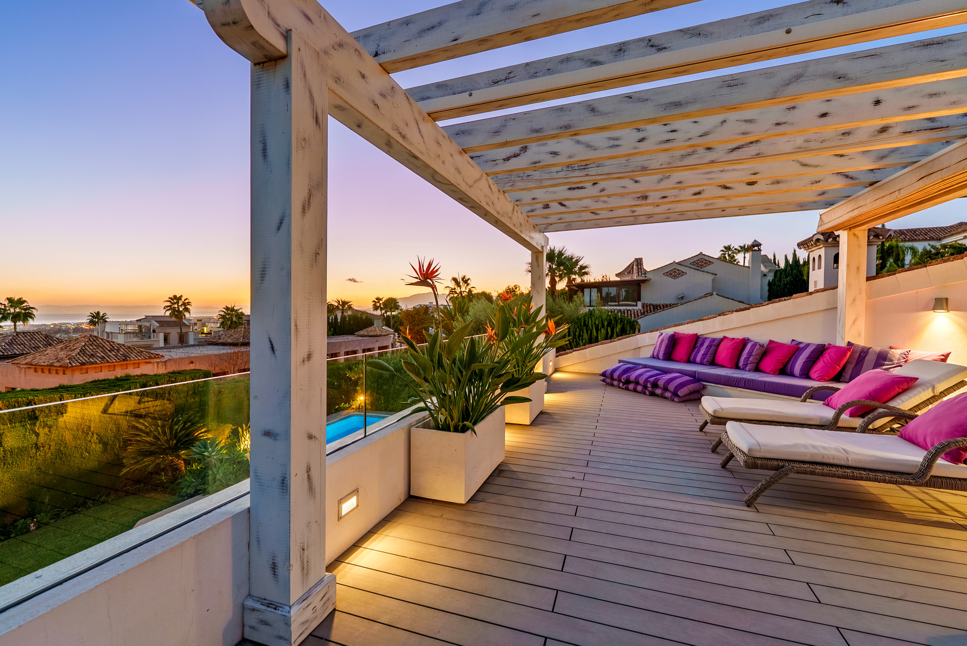 Charmante mediterrane Villa mit Meerblick in Sierra Blanca, Marbella Goldene Meile — Foto 36