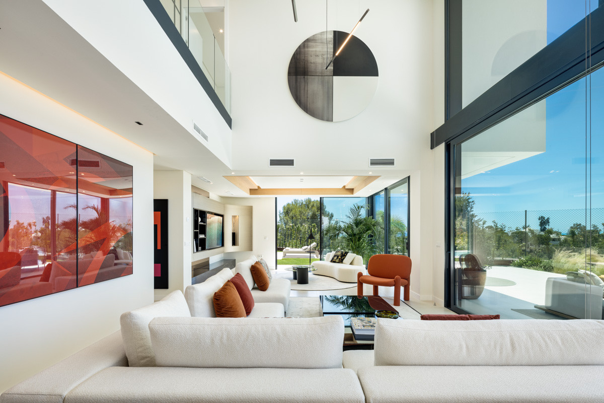 Luxus-Ecke Villa mit Panoramablick auf Rio Real, Marbella Goldene Meile — Foto 5