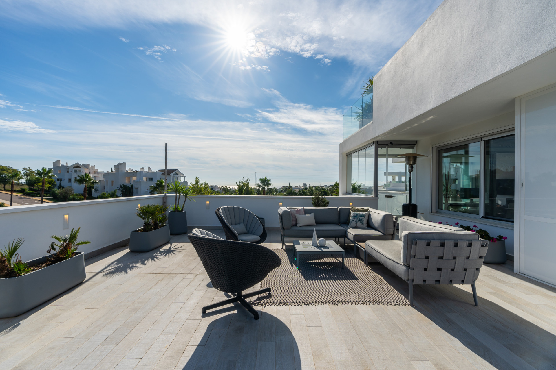 Moderne Wohnung in Casares wenige Minuten entfernt von Crystal Clear Lagoon — Foto 2