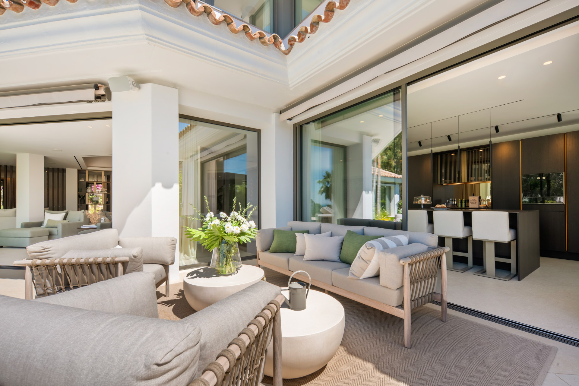 Elegante villa met zes slaapkamers met panoramisch uitzicht op zee in El Herrojo, Benahavís — foto 41