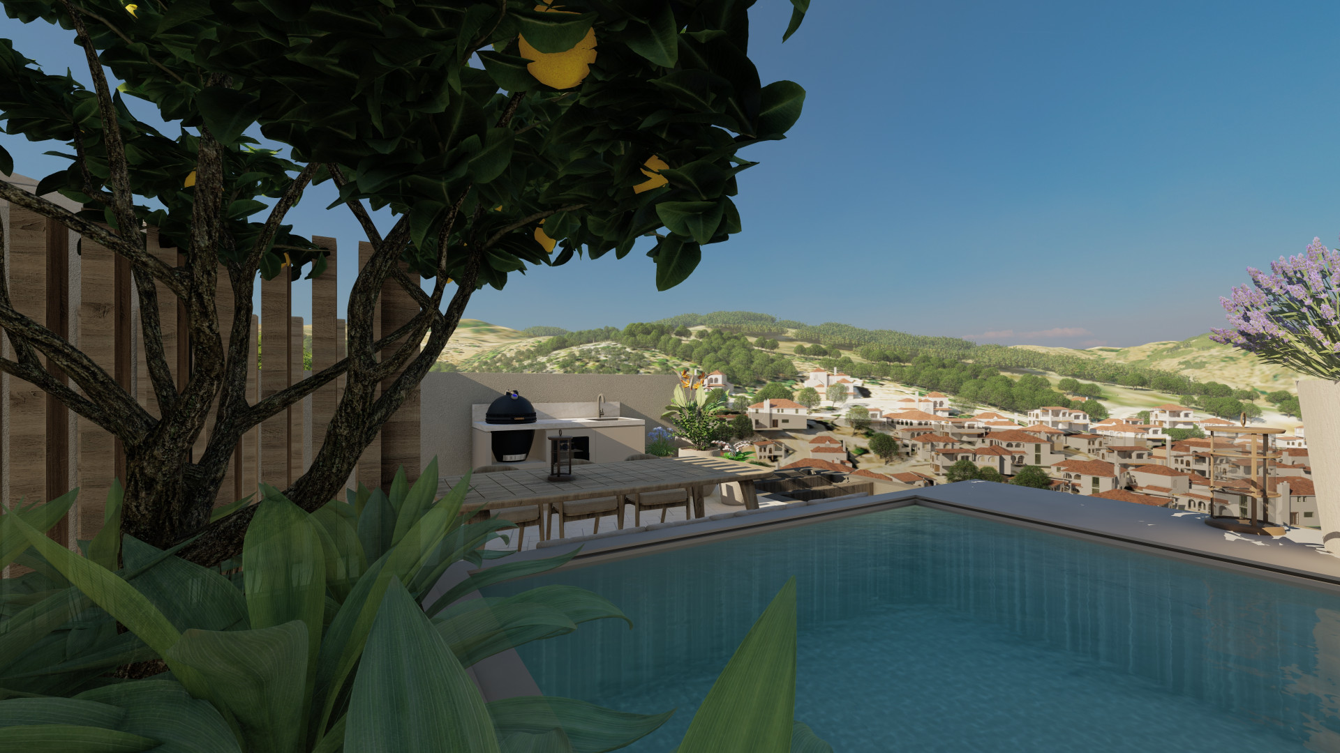 Luxe 3-slaapkamer hoek Townhouse in Guaro met Panoramisch Weergaven — foto 25