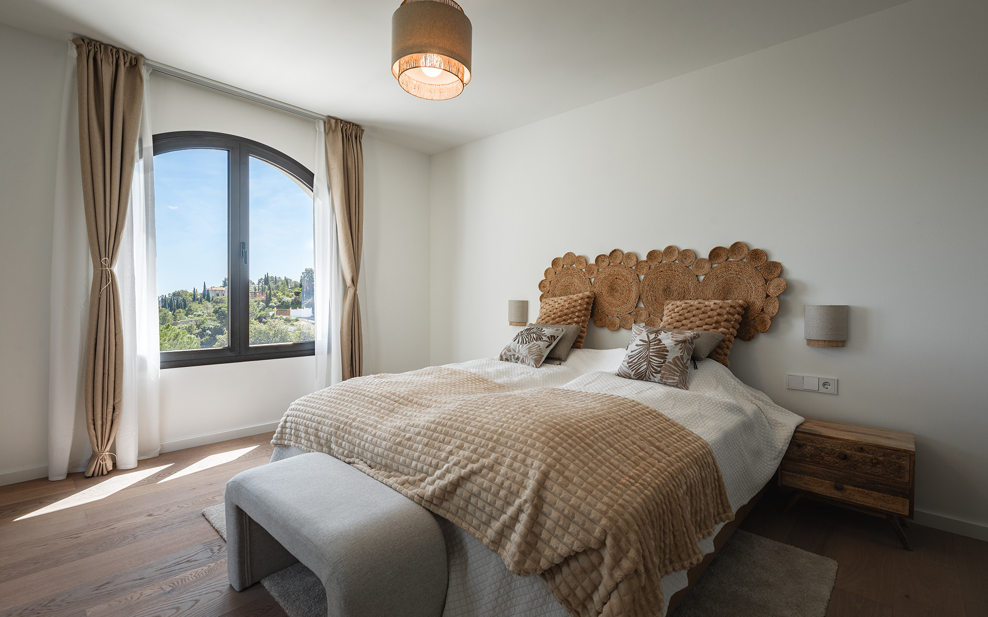 Atemberaubende voll renovierte Luxusvilla in El Madroñal mit Meerblick — Foto 16