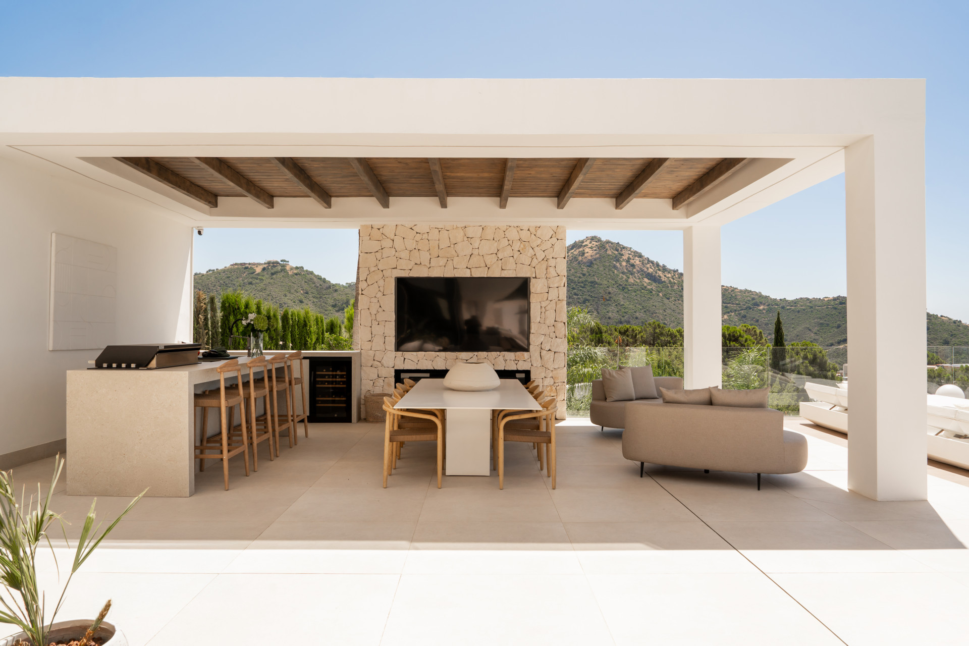 Architectural Masterpiece Villa met panoramisch uitzicht op zee in Monte Mayor, Benahavis — foto 21