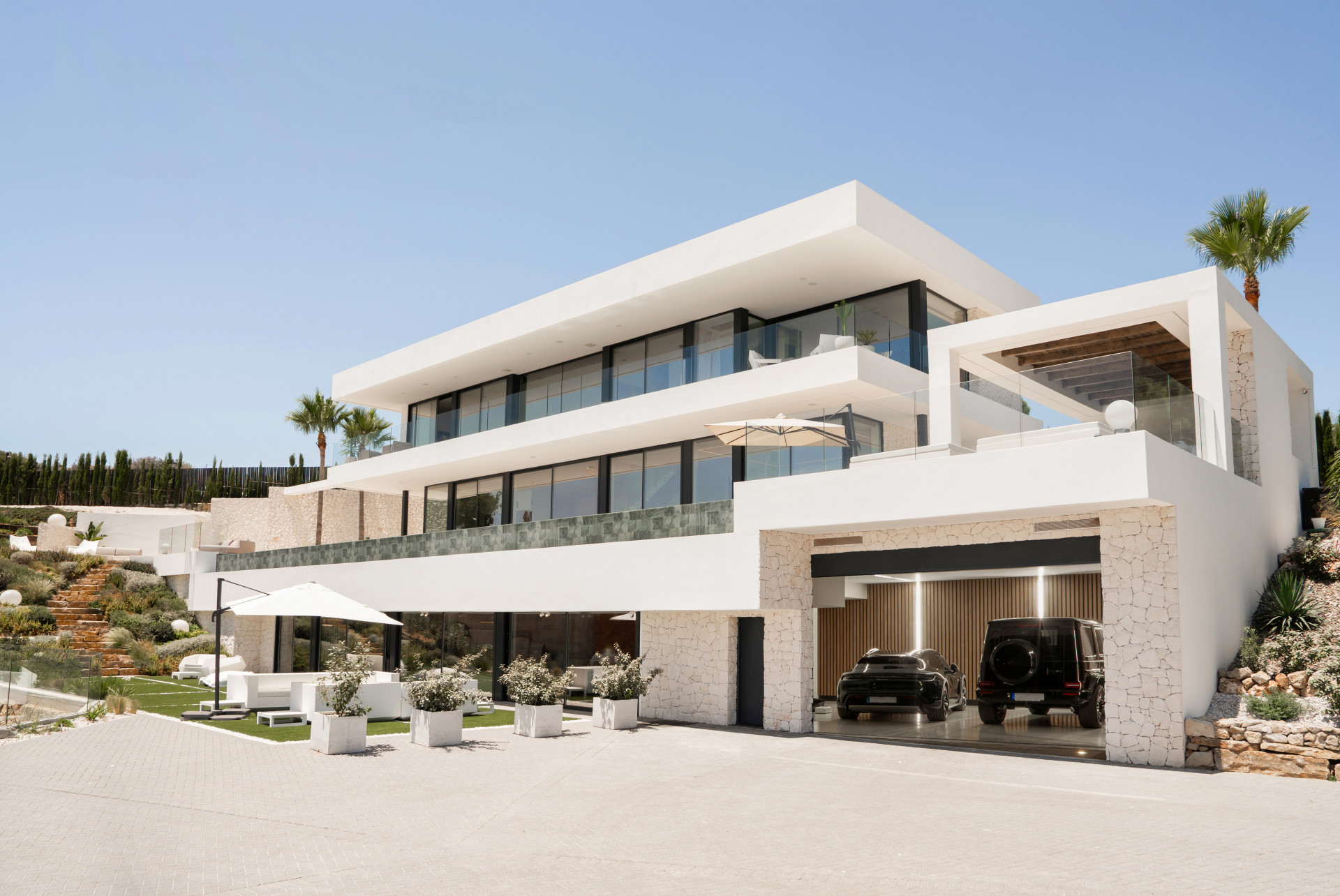 Architectural Masterpiece Villa met panoramisch uitzicht op zee in Monte Mayor, Benahavis — foto 33