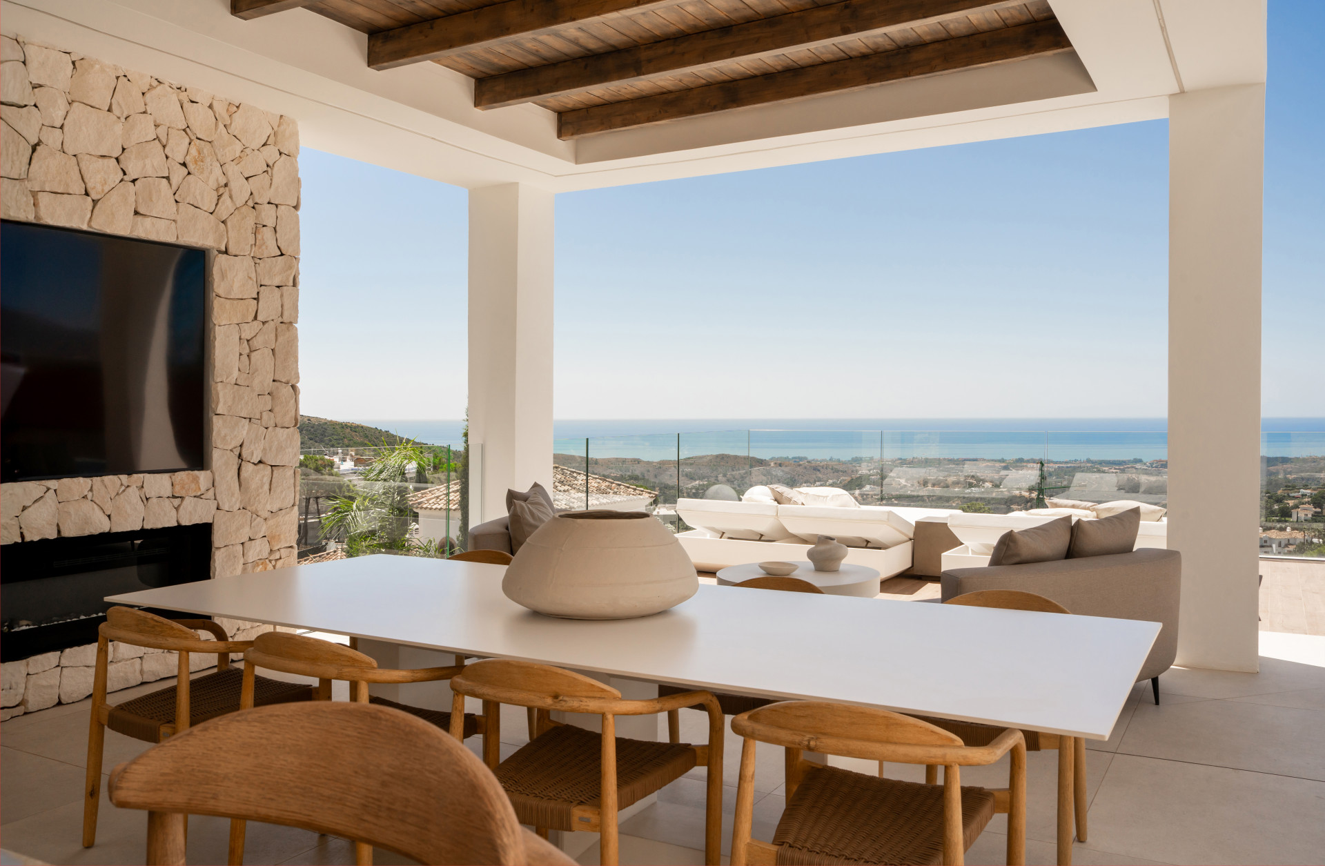 Architectural Masterpiece Villa met panoramisch uitzicht op zee in Monte Mayor, Benahavis — foto 22