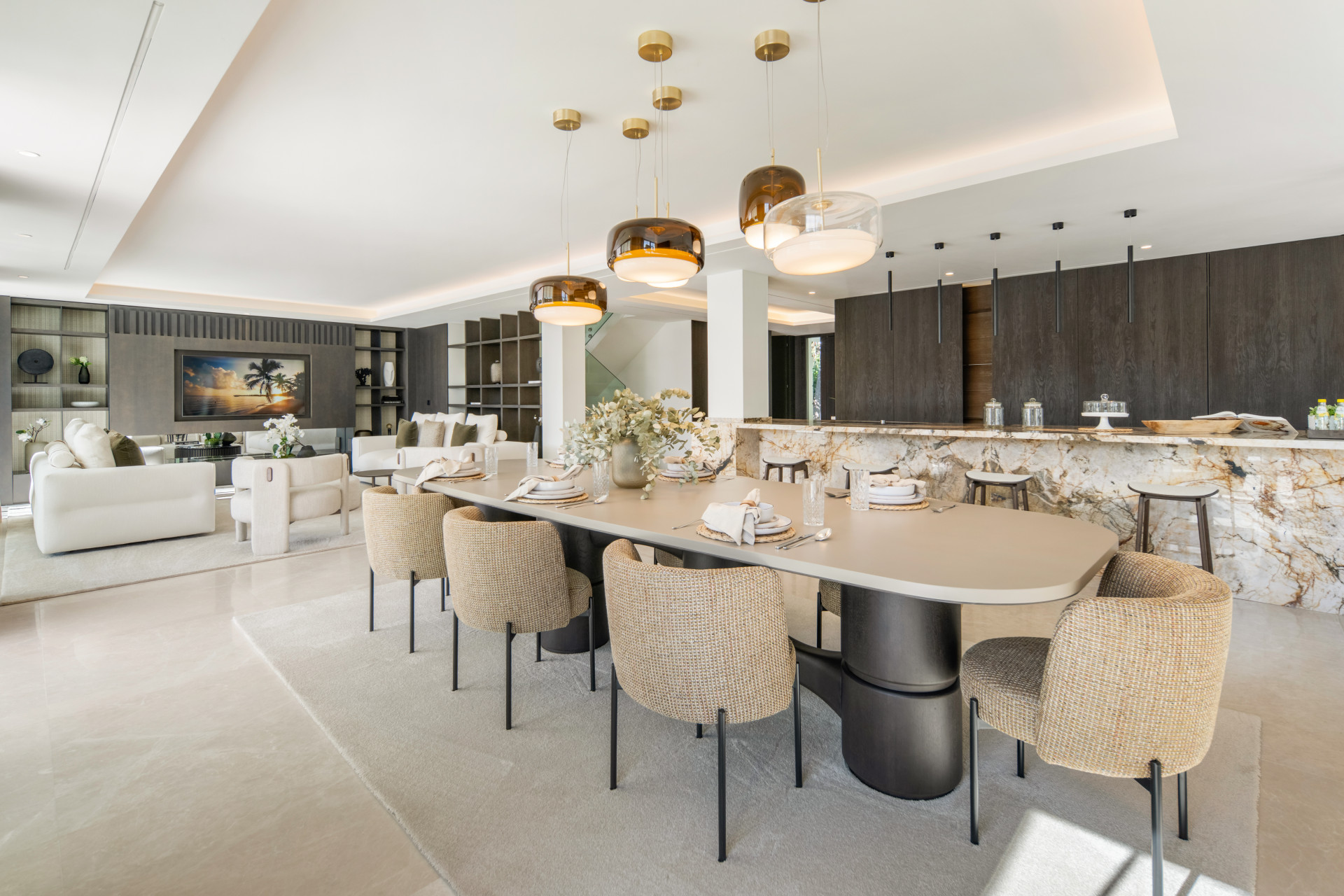 Prachtige villa met zes slaapkamers in Parcelas del Golf, Marbella — foto 6