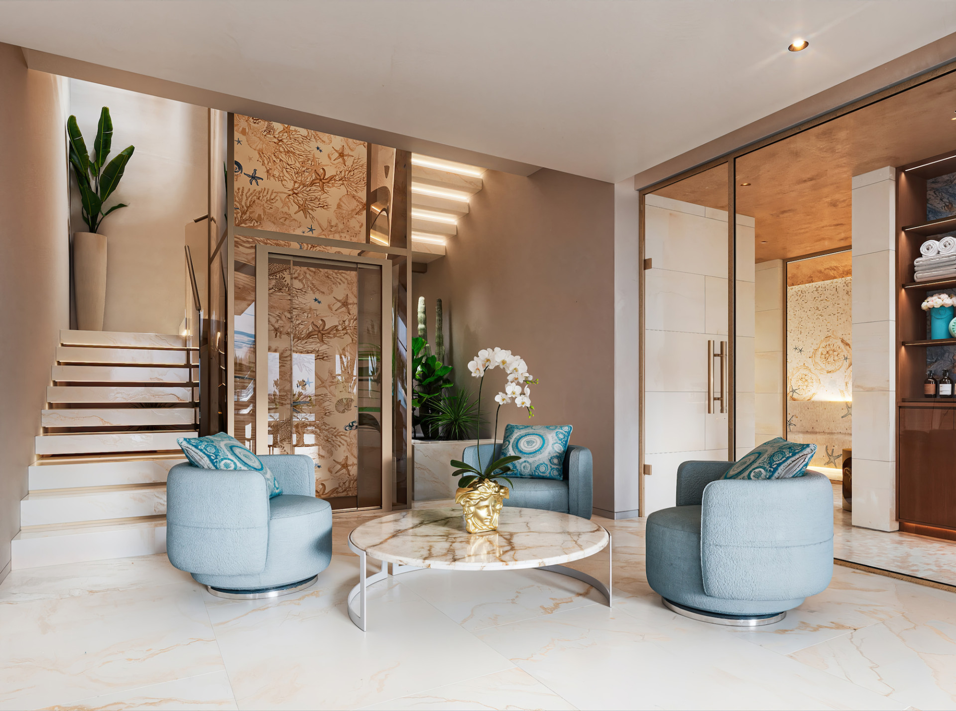 Versace-Verzierte Luxusvilla in Nueva Andalucia, Marbella — Foto 21