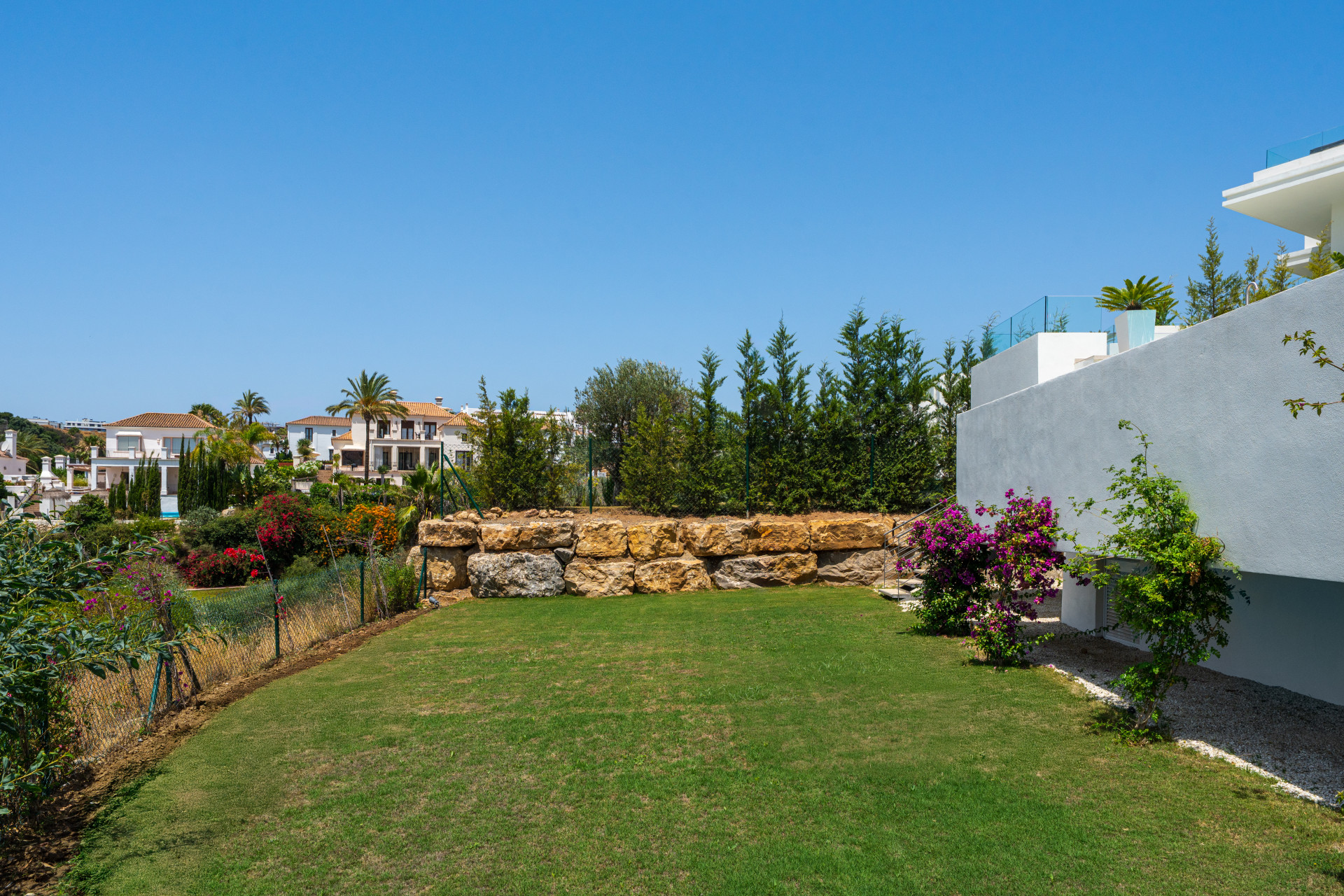 Villa mit Panoramablick auf den Golfplatz La Resina, Estepona — Foto 26