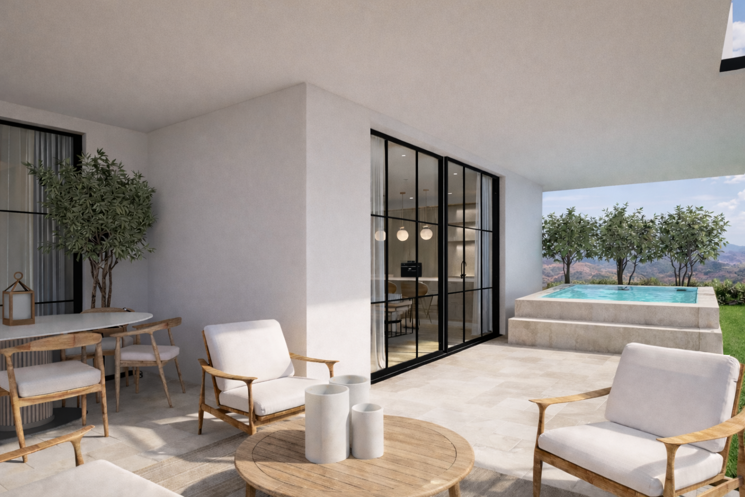 Apartamento en planta baja de lujo contemporáneo en una comunidad exclusiva de Guaro Gated — foto 16
