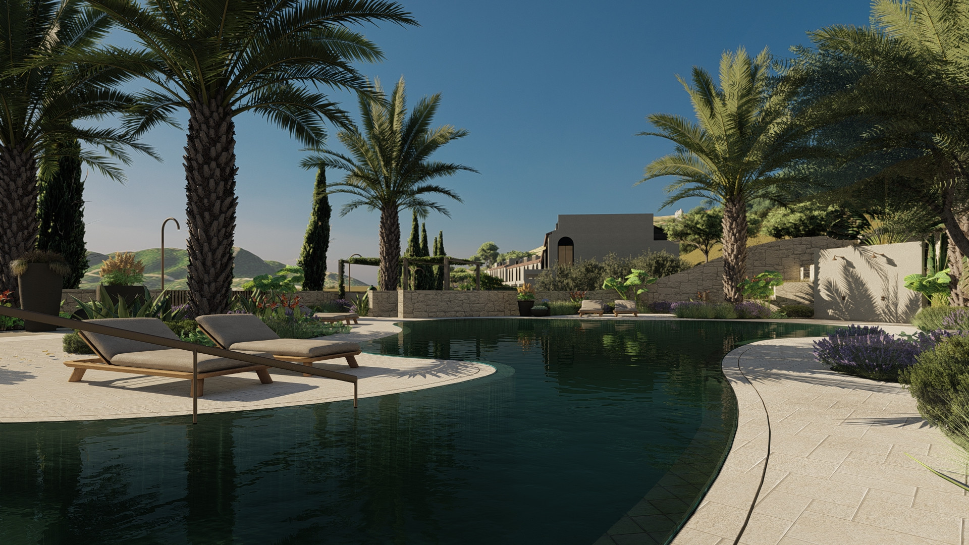 Apartamento en planta baja de lujo contemporáneo en una comunidad exclusiva de Guaro Gated — foto 42