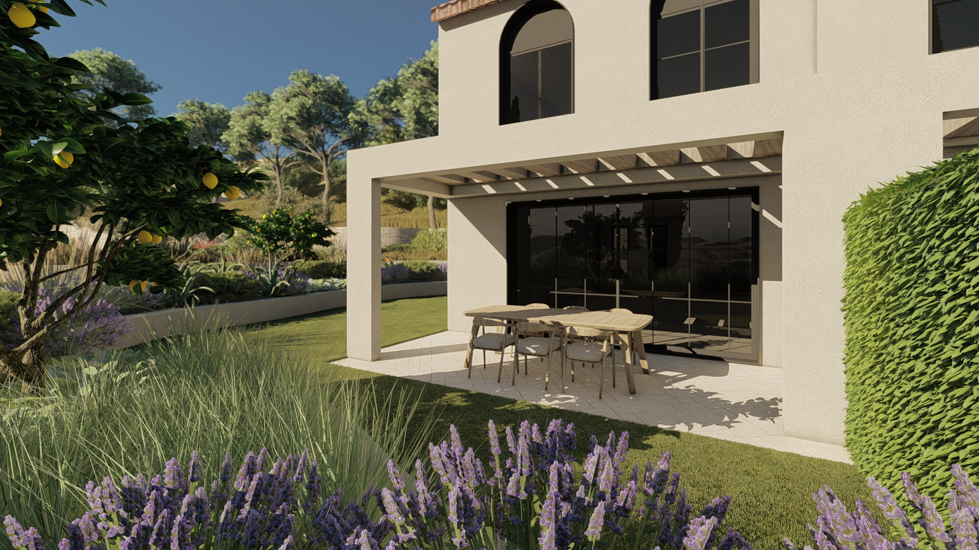 Apartamento en planta baja de lujo contemporáneo en una comunidad exclusiva de Guaro Gated — foto 39