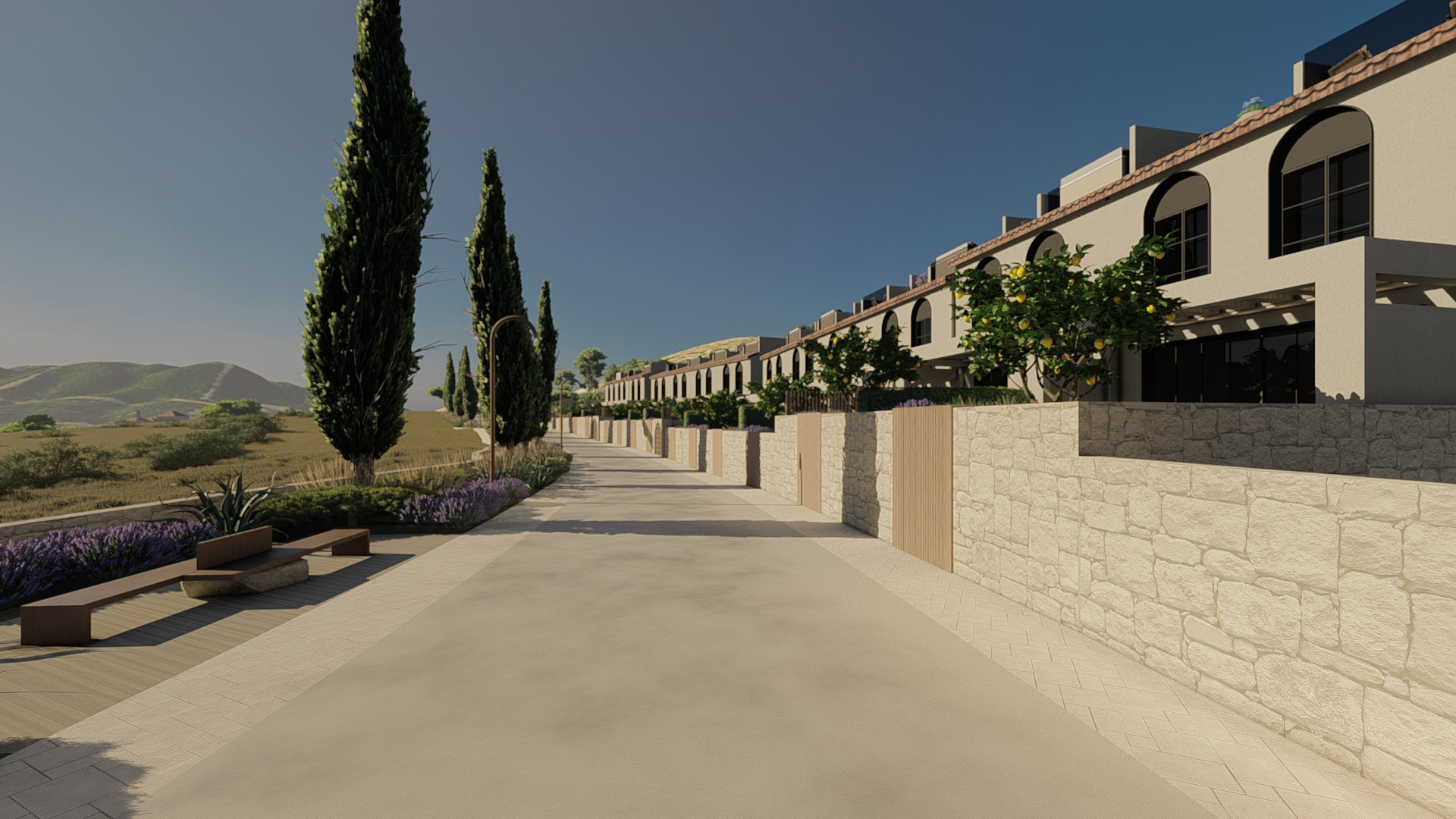 Apartamento en planta baja de lujo contemporáneo en una comunidad exclusiva de Guaro Gated — foto 41