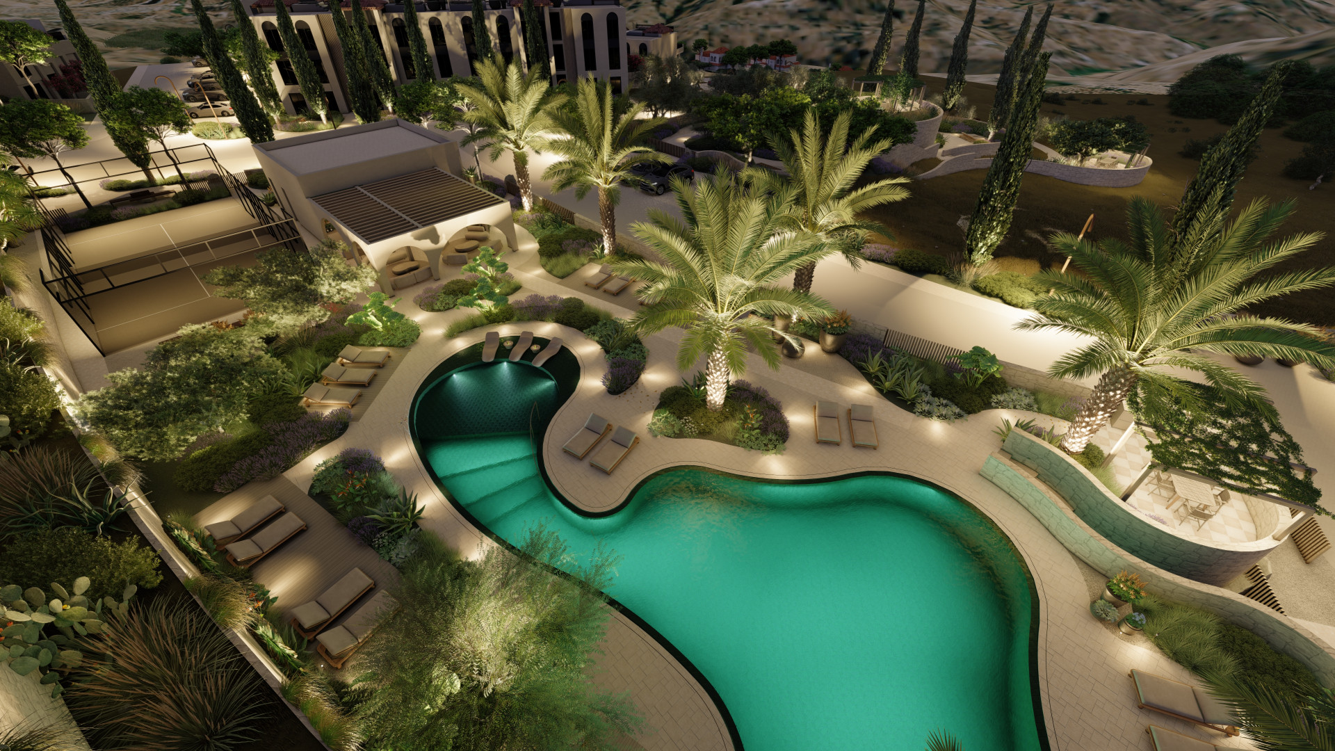 Apartamento en planta baja de lujo contemporáneo en una comunidad exclusiva de Guaro Gated — foto 34