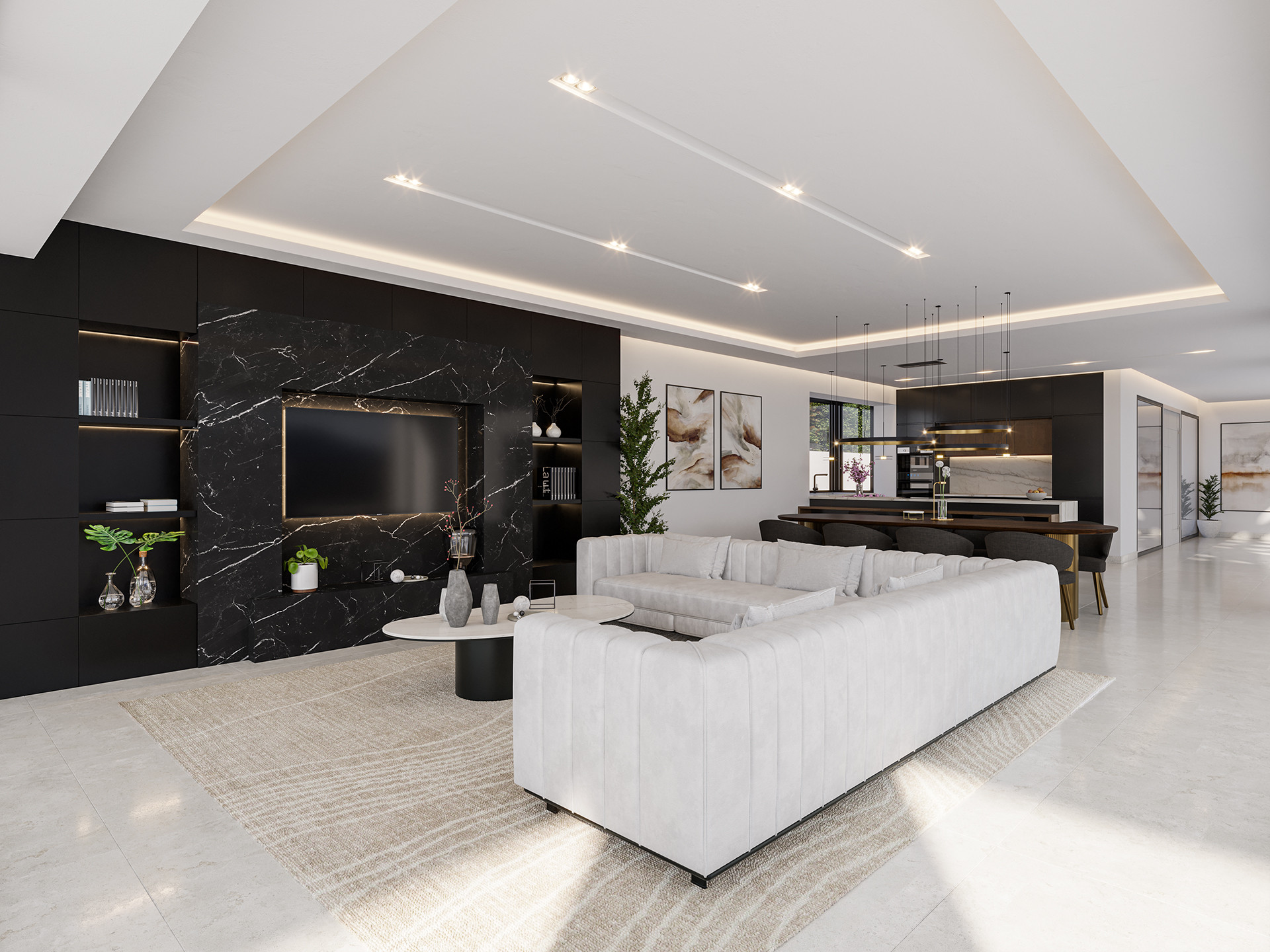 Brand new luxury villa now under construction in Bel Air, Estepona — photo 2