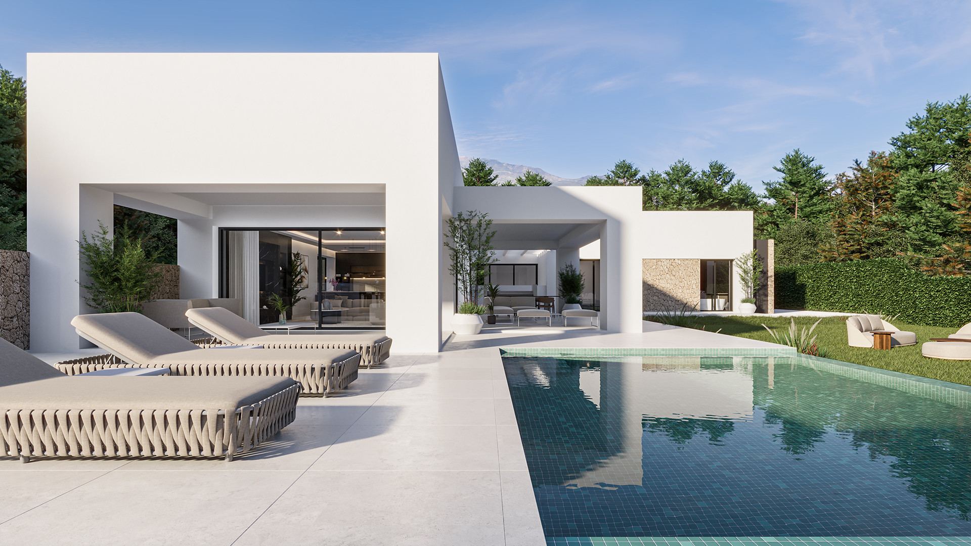 Brand new luxury villa now under construction in Bel Air, Estepona — photo 8