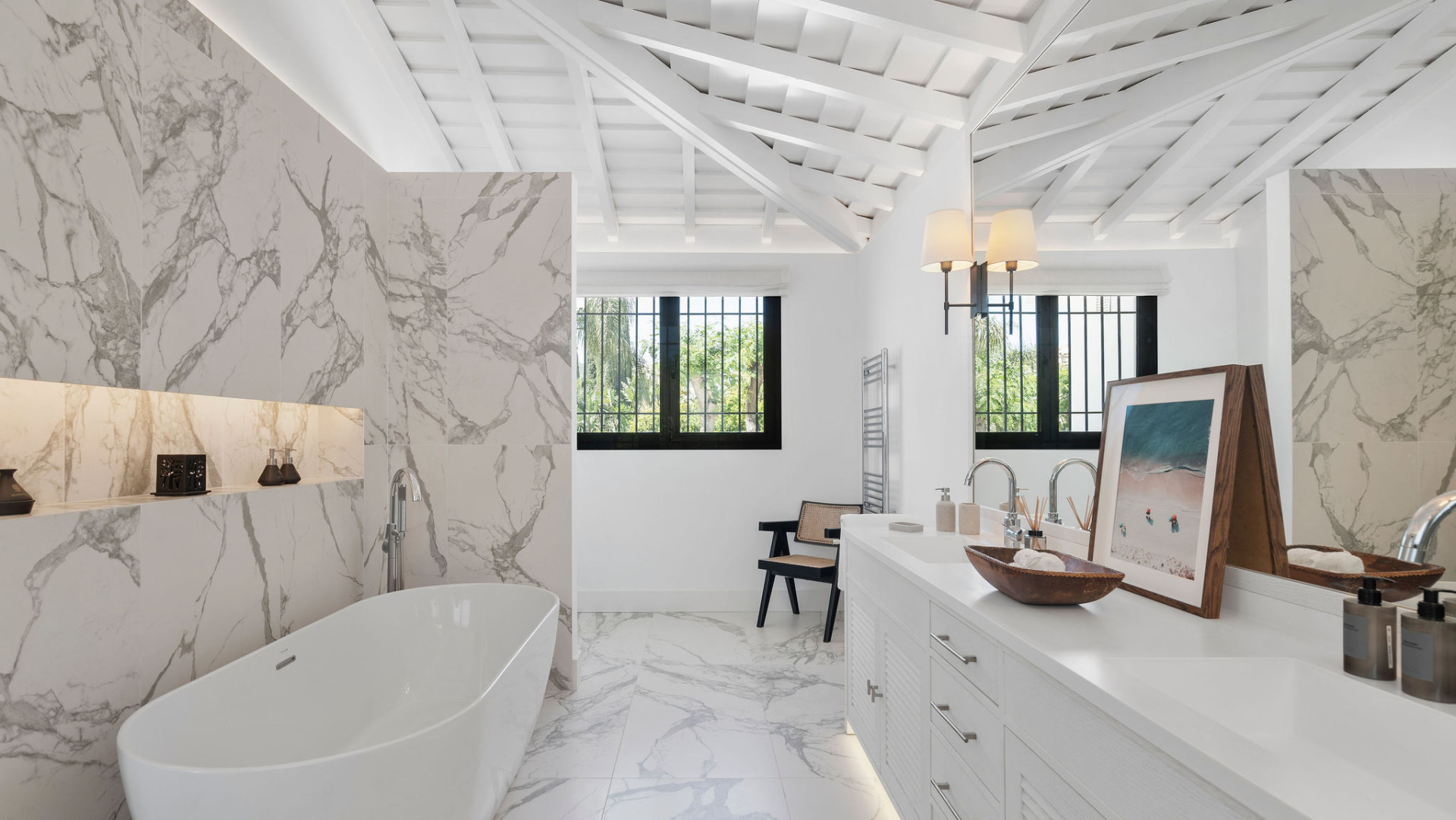 Luxuriöse Golf Villa in Los Naranjos, Nueva Andalucia — Foto 28