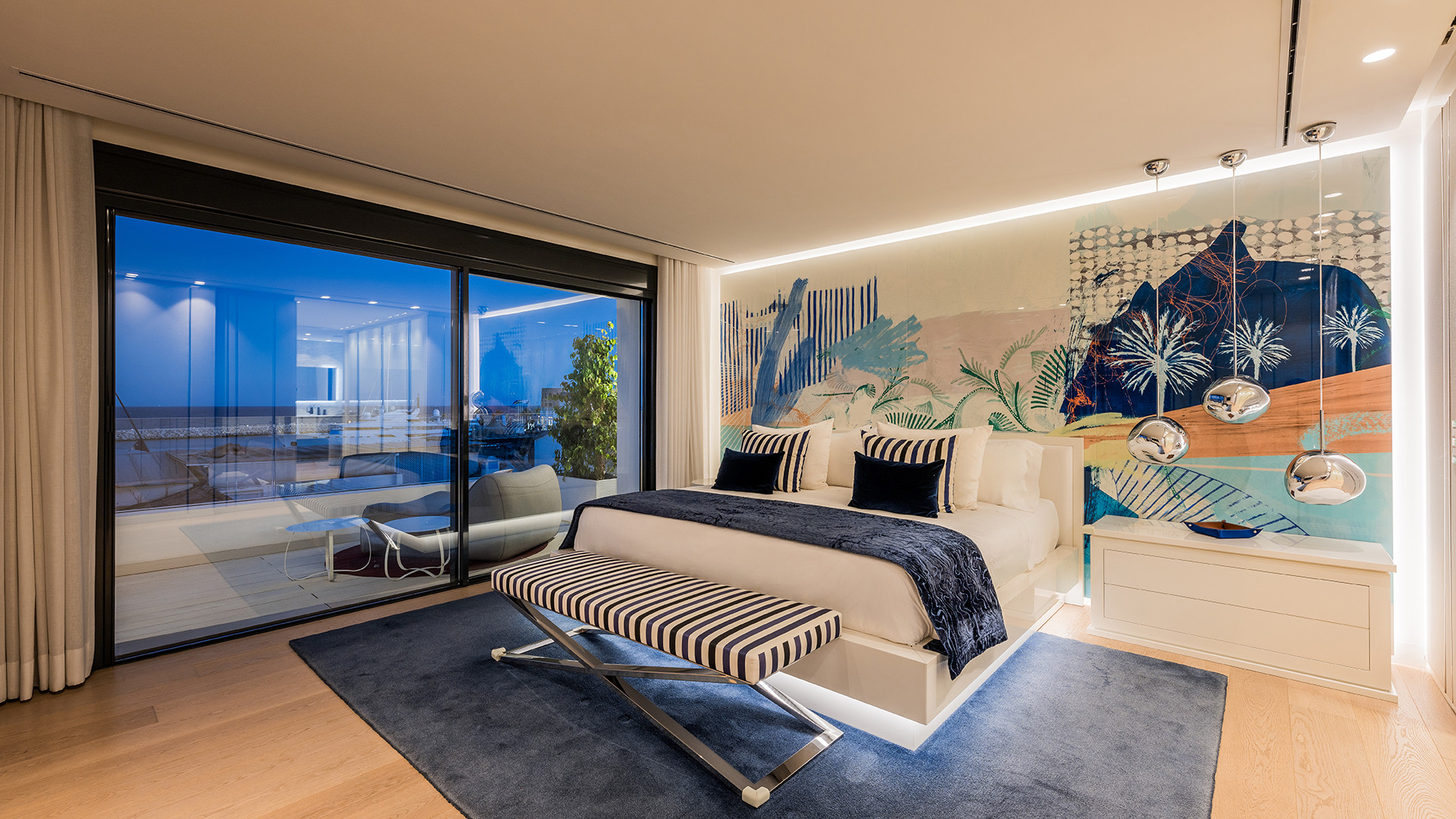 Luxuriöse Strandwohnung in Marbellas Puerto Banus — Foto 17
