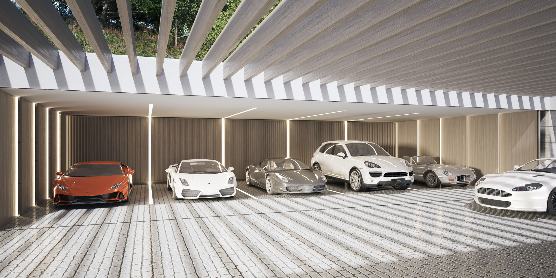 Southwest facing plot in La Zagaleta with a spectacular villa project