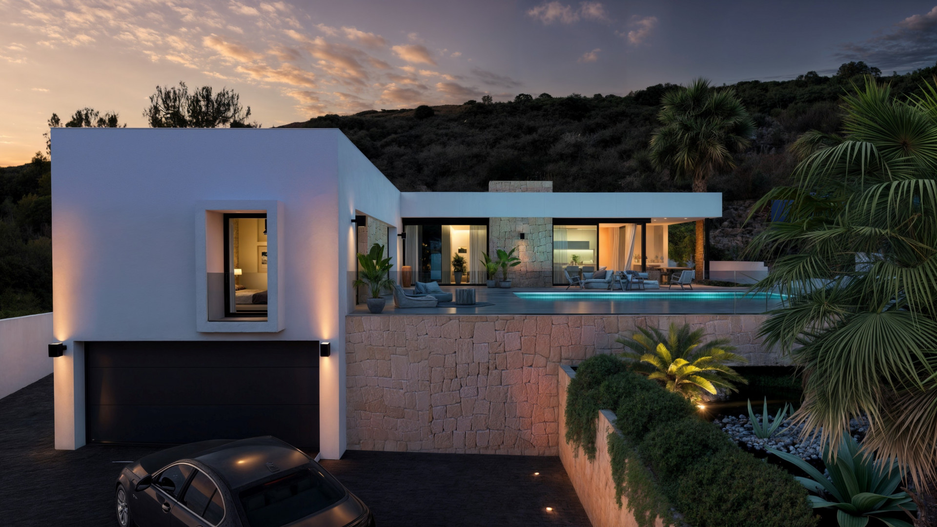 3 Schlafzimmer - Villa in Poble Nou de Benitatxell - Neubau