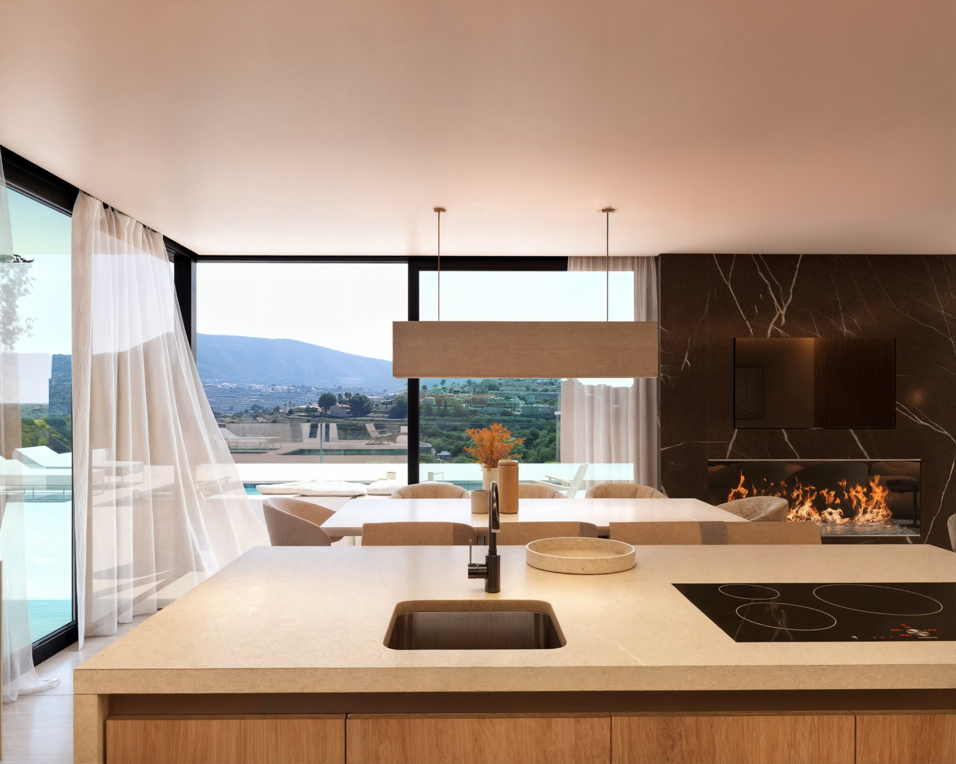 3 Schlafzimmer - Villa in Poble Nou de Benitatxell - Neubau