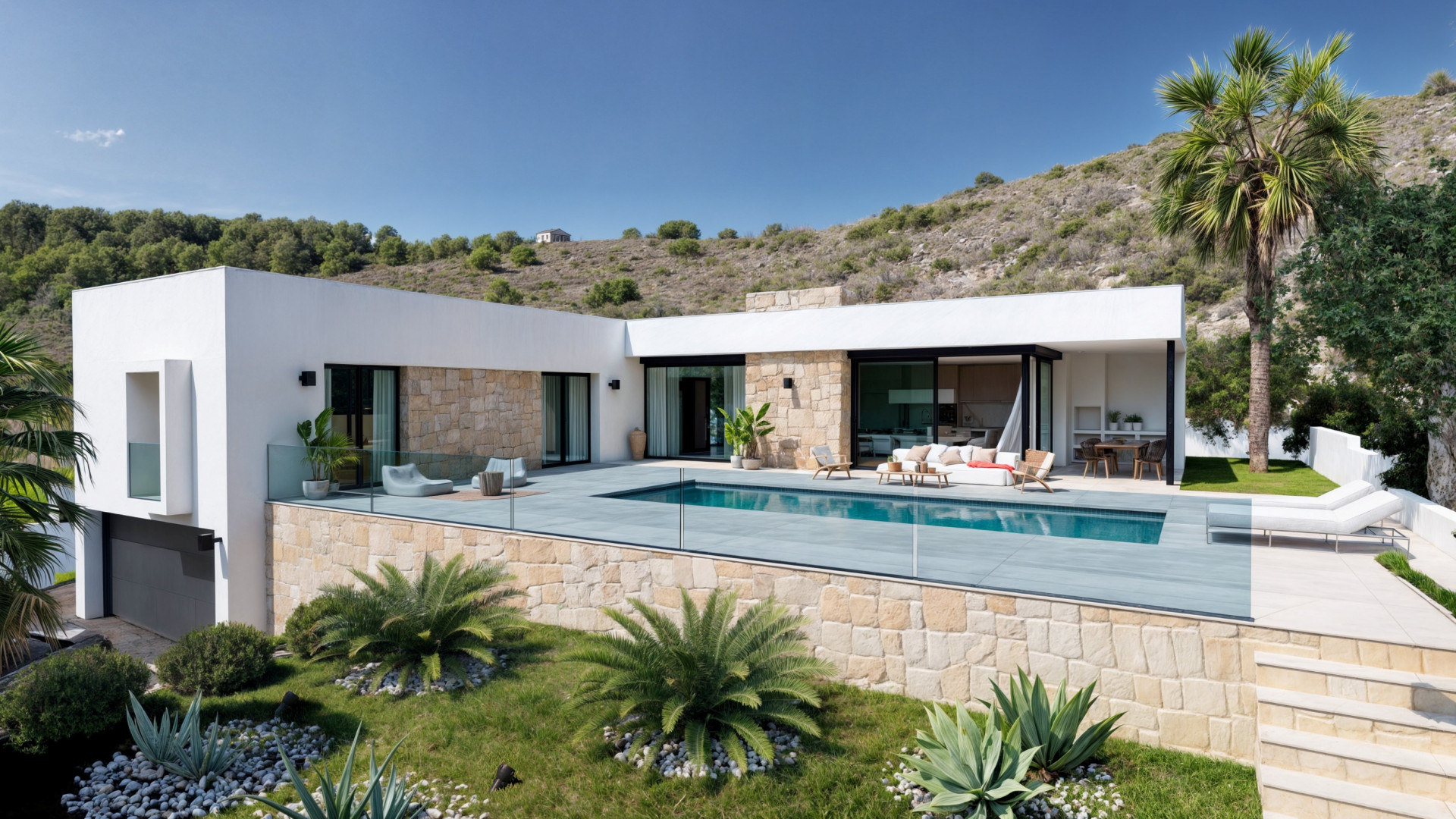3 Schlafzimmer - Villa in Poble Nou de Benitatxell - Neubau