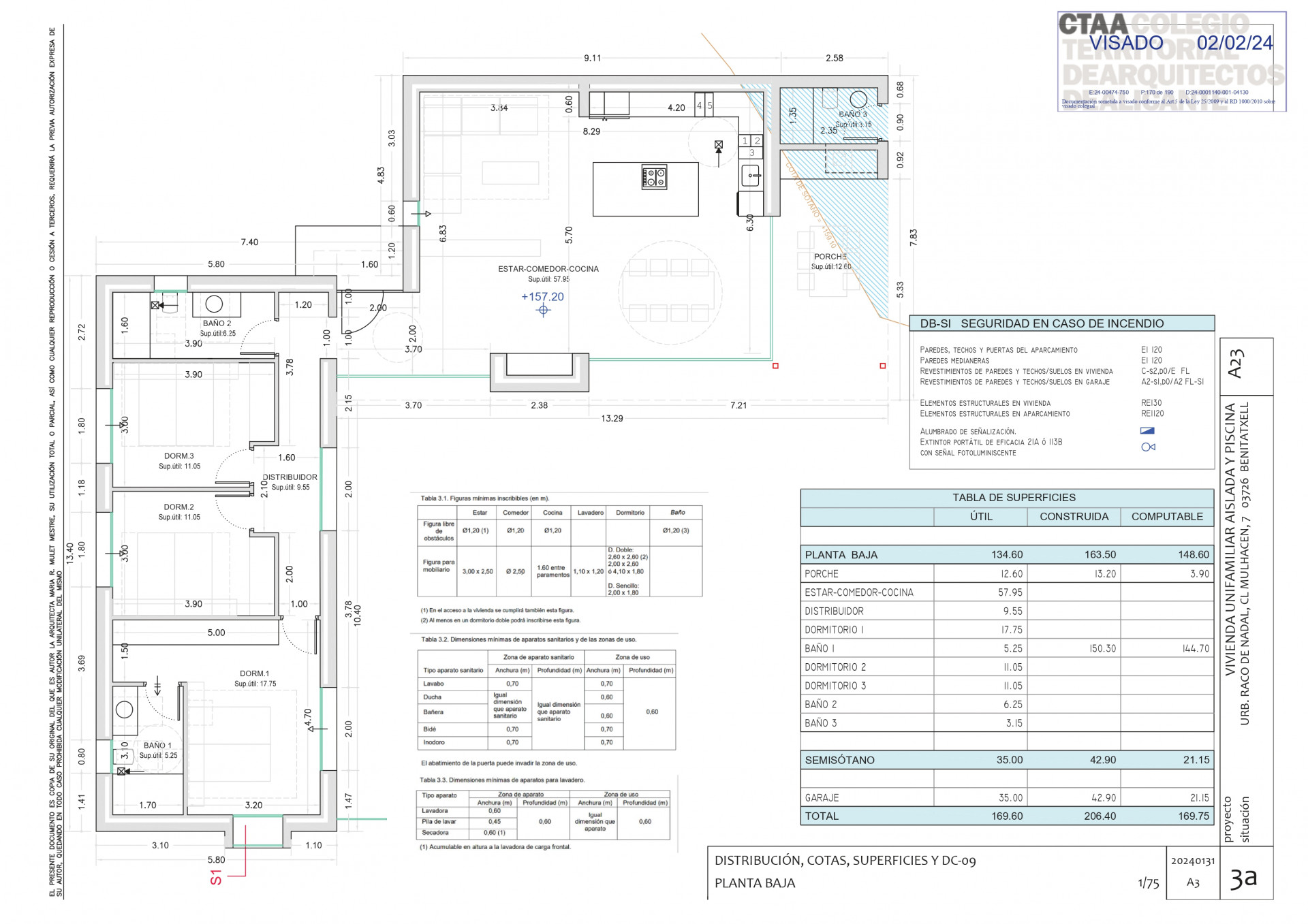 3 Schlafzimmer - Villa in Poble Nou de Benitatxell - Neubau