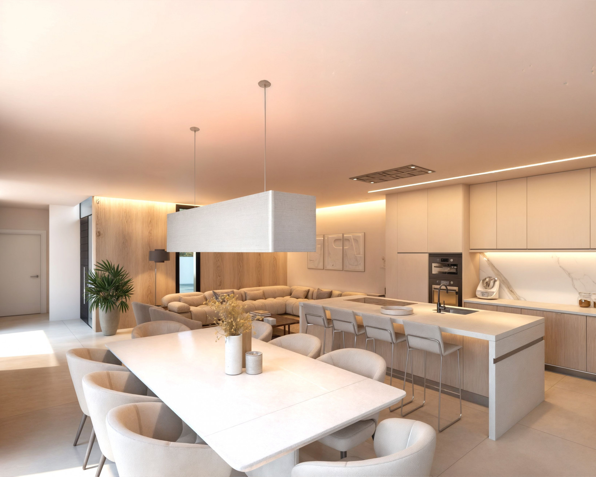 3 Schlafzimmer - Villa in Poble Nou de Benitatxell - Neubau