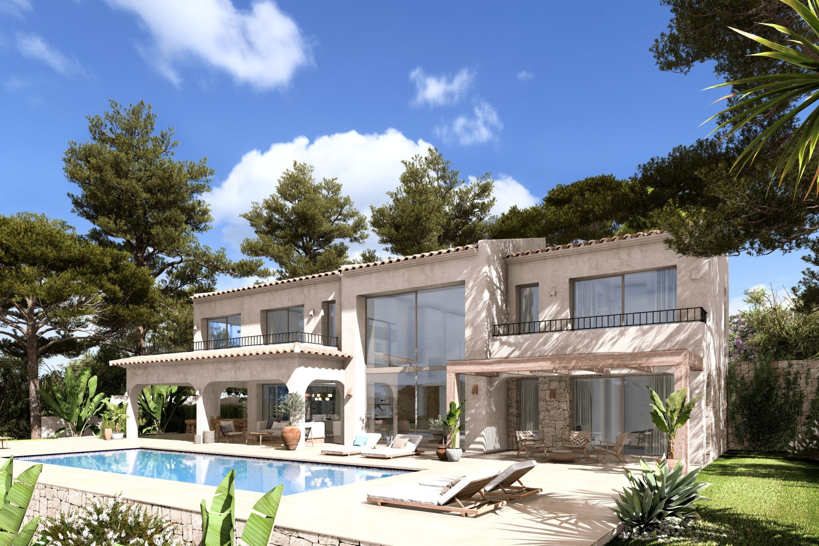 4 Chambres - Villa dans Xàbia - Construction Neuf