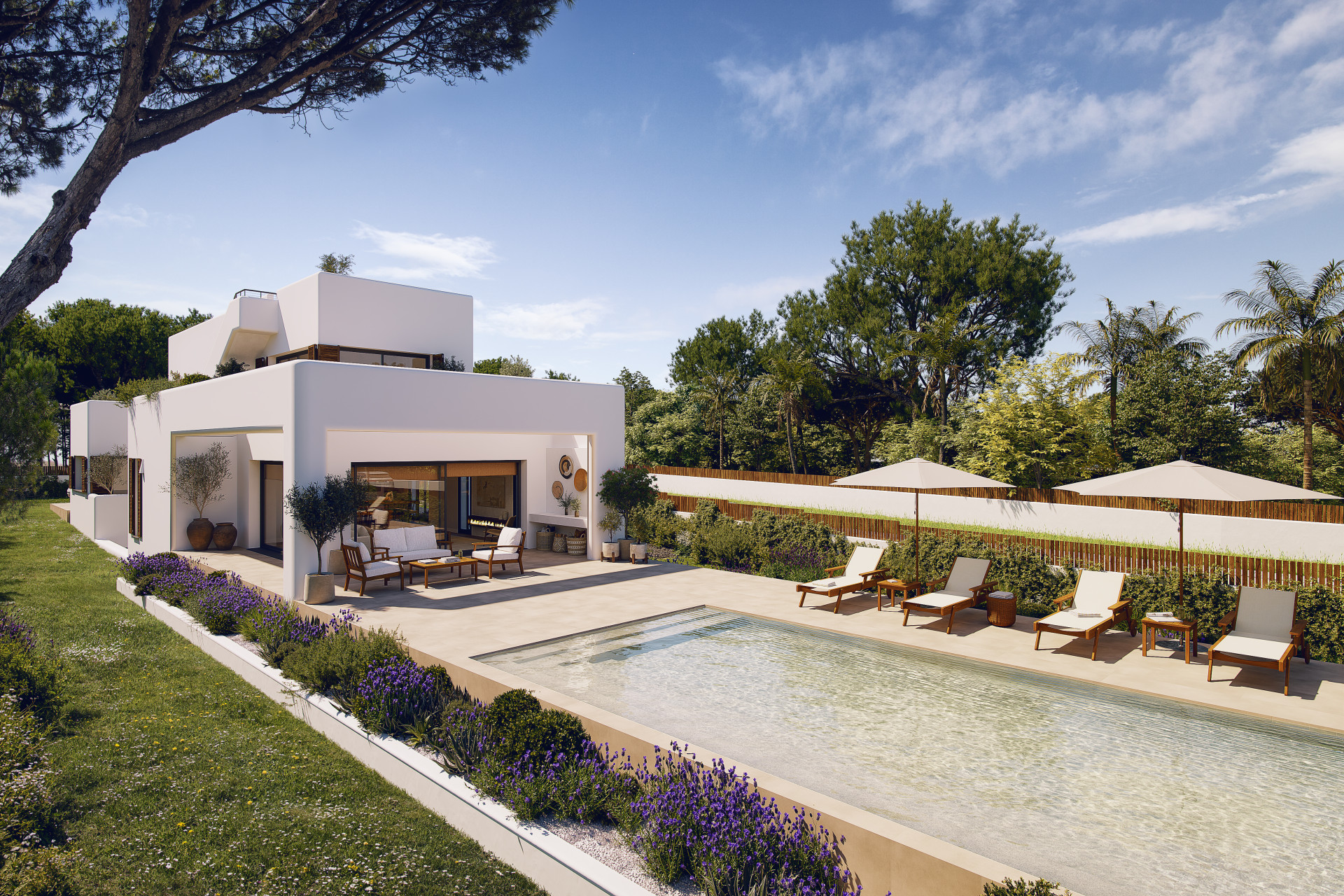 3 Dormitorios - Chalet independiente en Dénia - Obra nueva