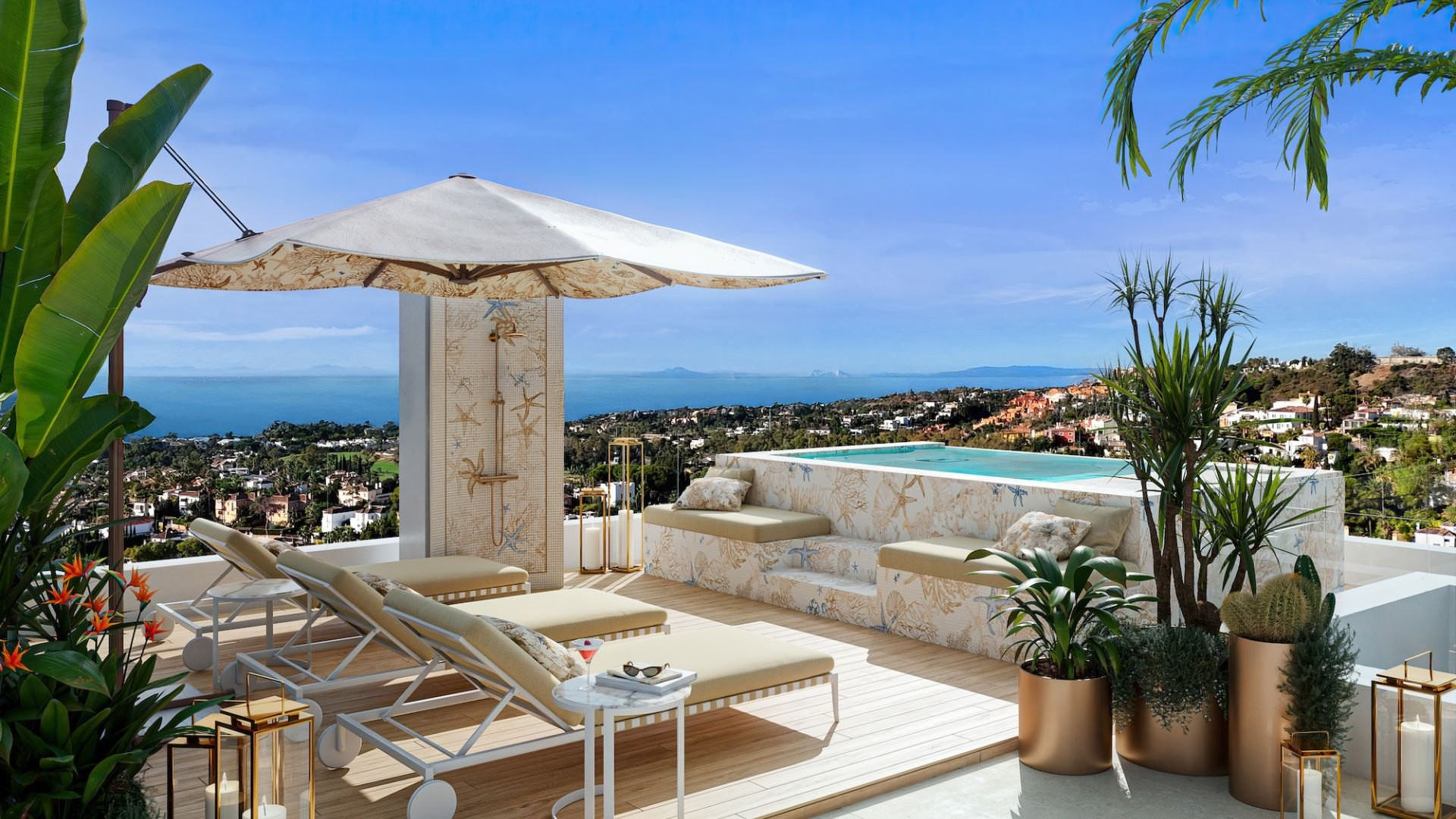 Espectacular <b>Villa</b> con vistas panorámicas al mar en <b>Nueva Andalucia</b> - 2