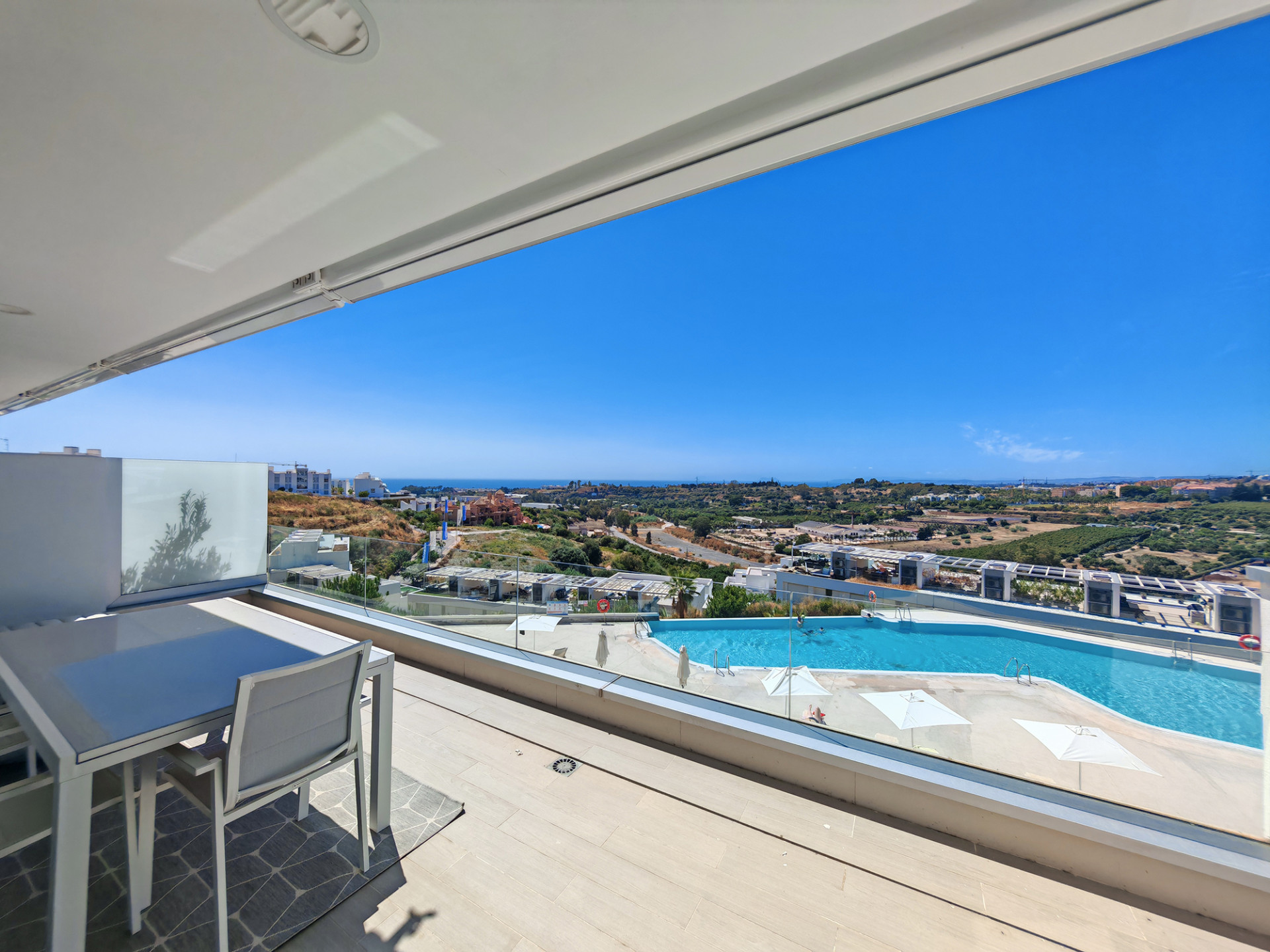 Brand-new apartment for sale in Cancelada, Estepona with panoramic sea views
