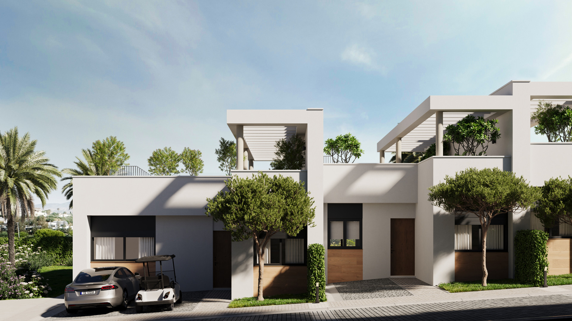 Luxury new-build villas for sale in Mijas Costa close to golf, beaches and amenities