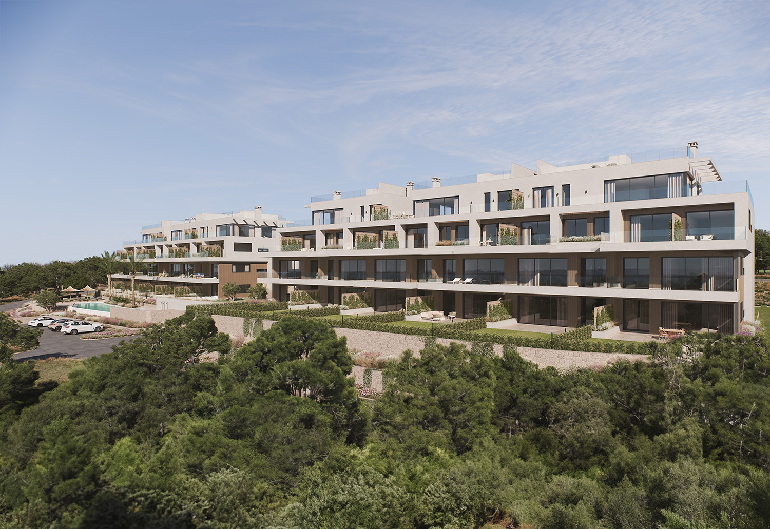 VERNA apartment 3 bedroom in Las Colinas Golf resort in Orihuela Costa