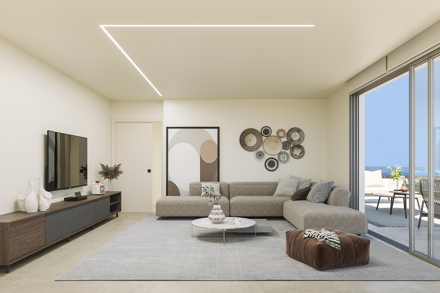 VERNA apartment 3 bedroom in Las Colinas Golf resort in Orihuela Costa