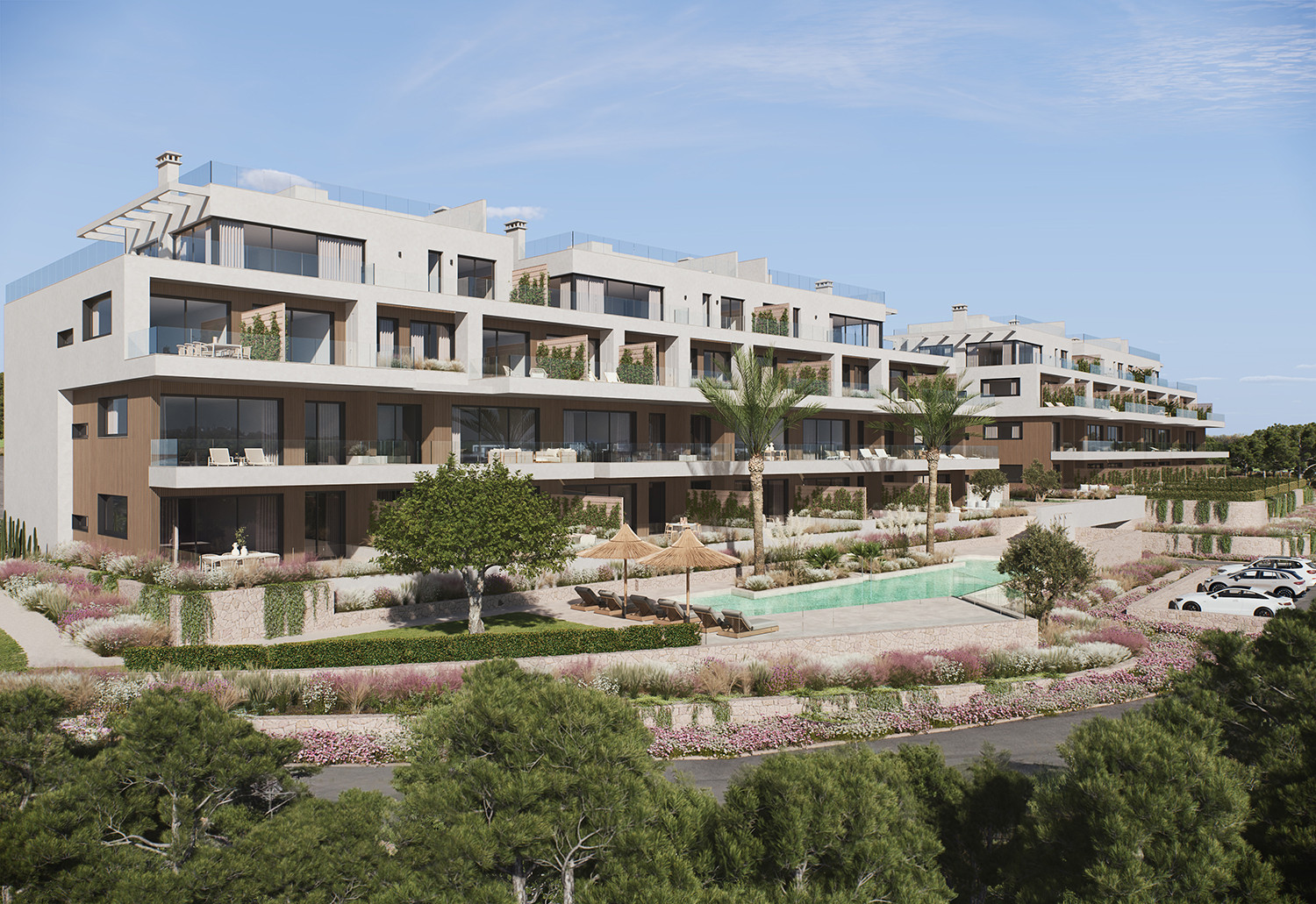VERNA apartment 3 bedroom in Las Colinas Golf resort in Orihuela Costa