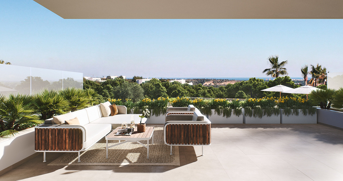 VERNA apartment 3 bedroom in Las Colinas Golf resort in Orihuela Costa
