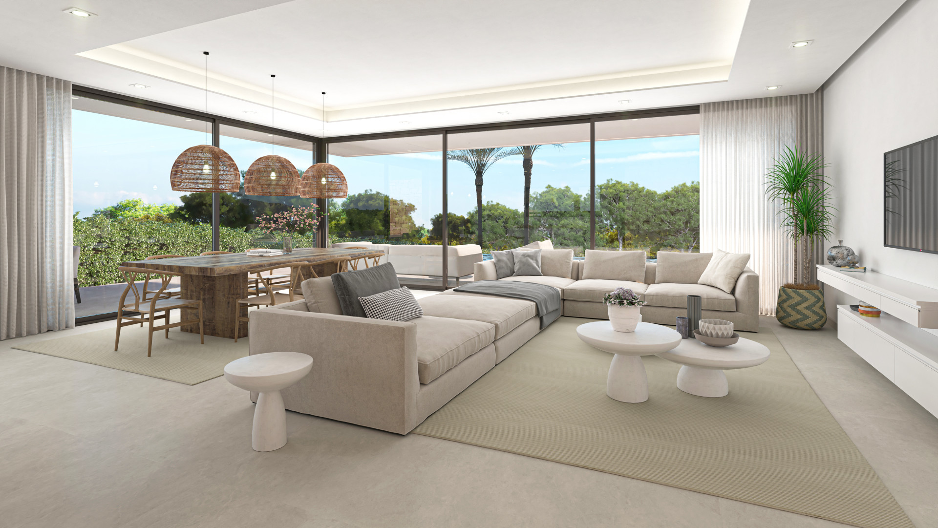Impressive and luminous Villa in Denia