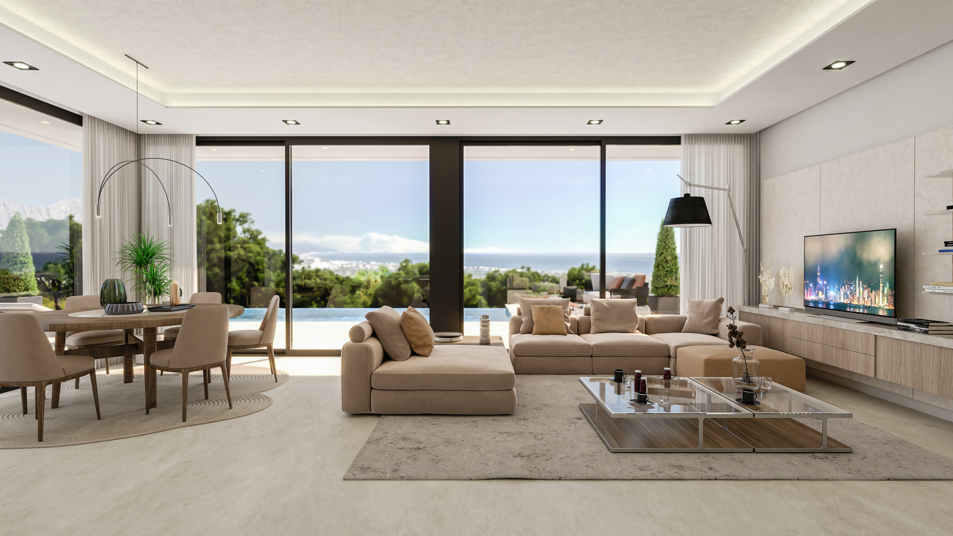 Extraordinary detached house with modern design in Pedreguer
