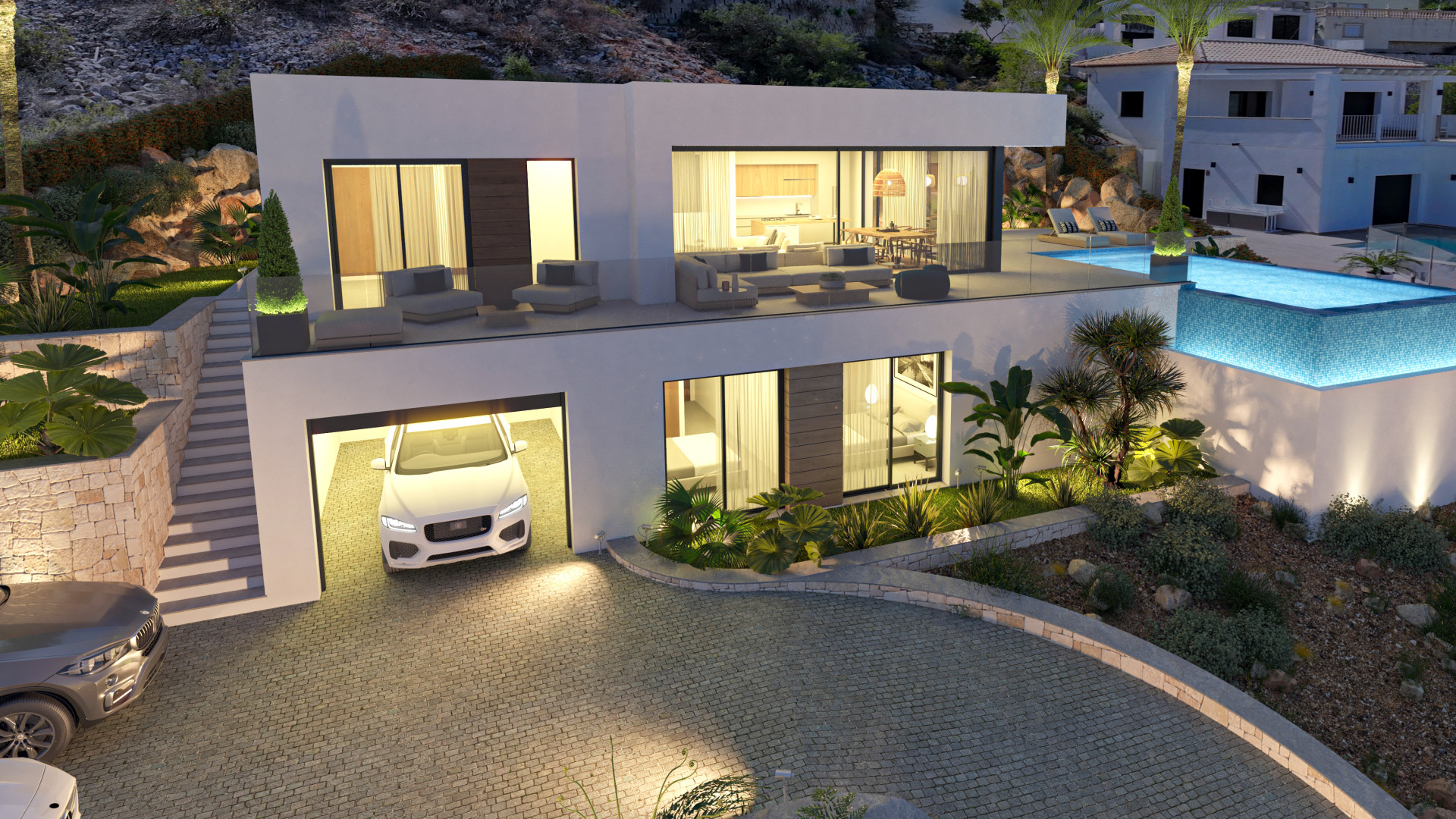 Charmante villa de style moderne et élégant à Denia
