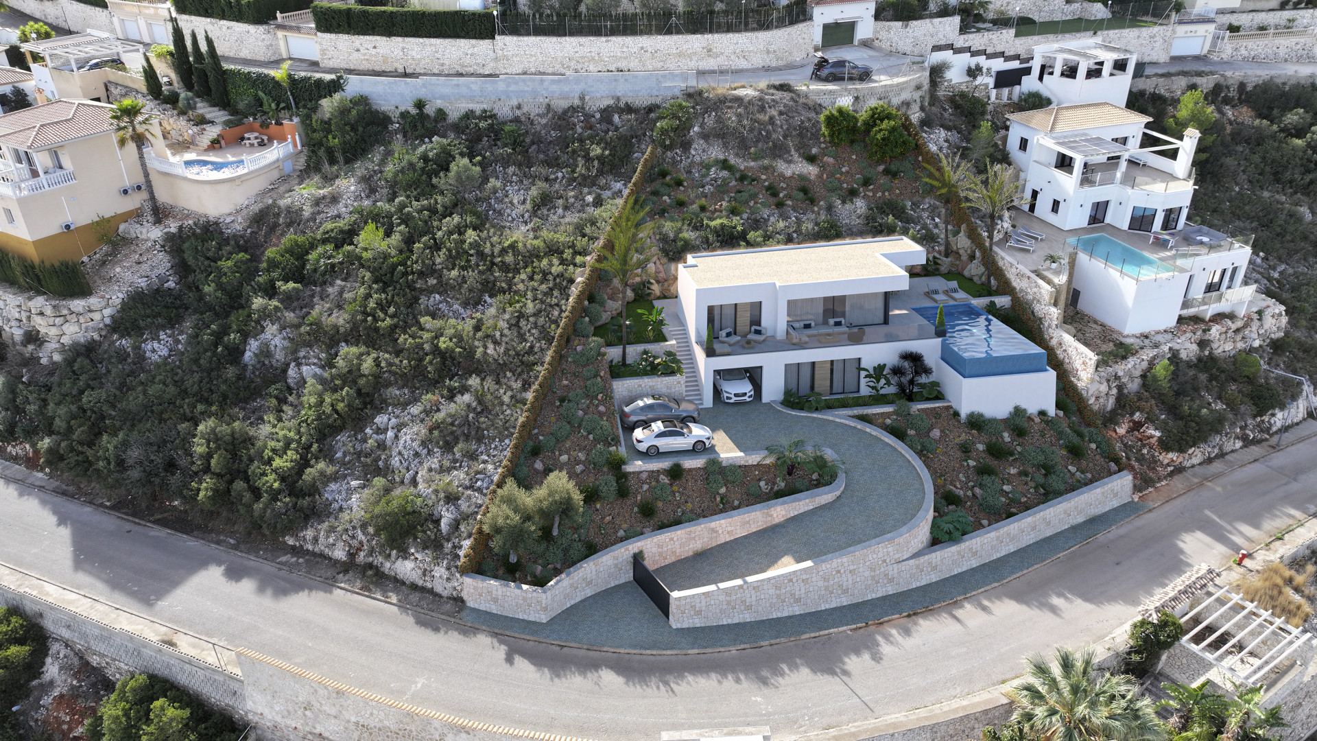 Charmante villa de style moderne et élégant à Denia