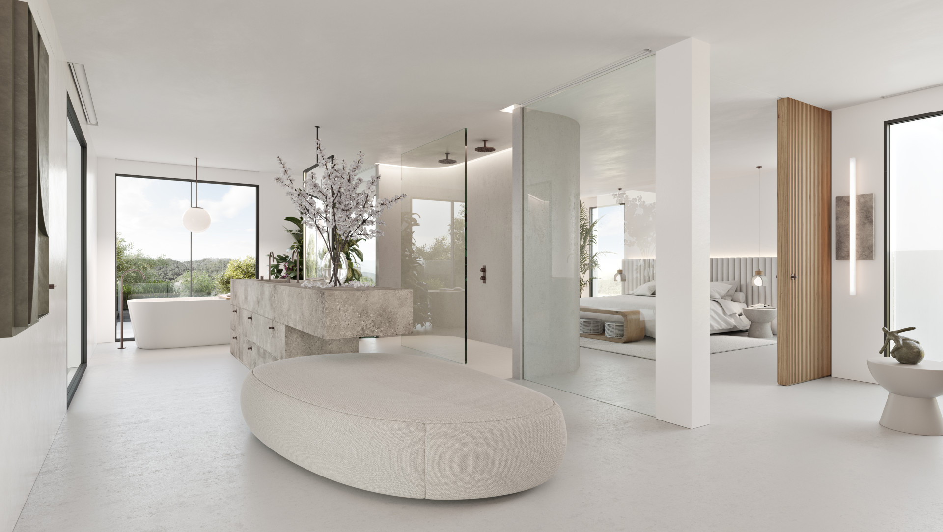 Spectacular flat between the sea and the mountains in Sotogrande