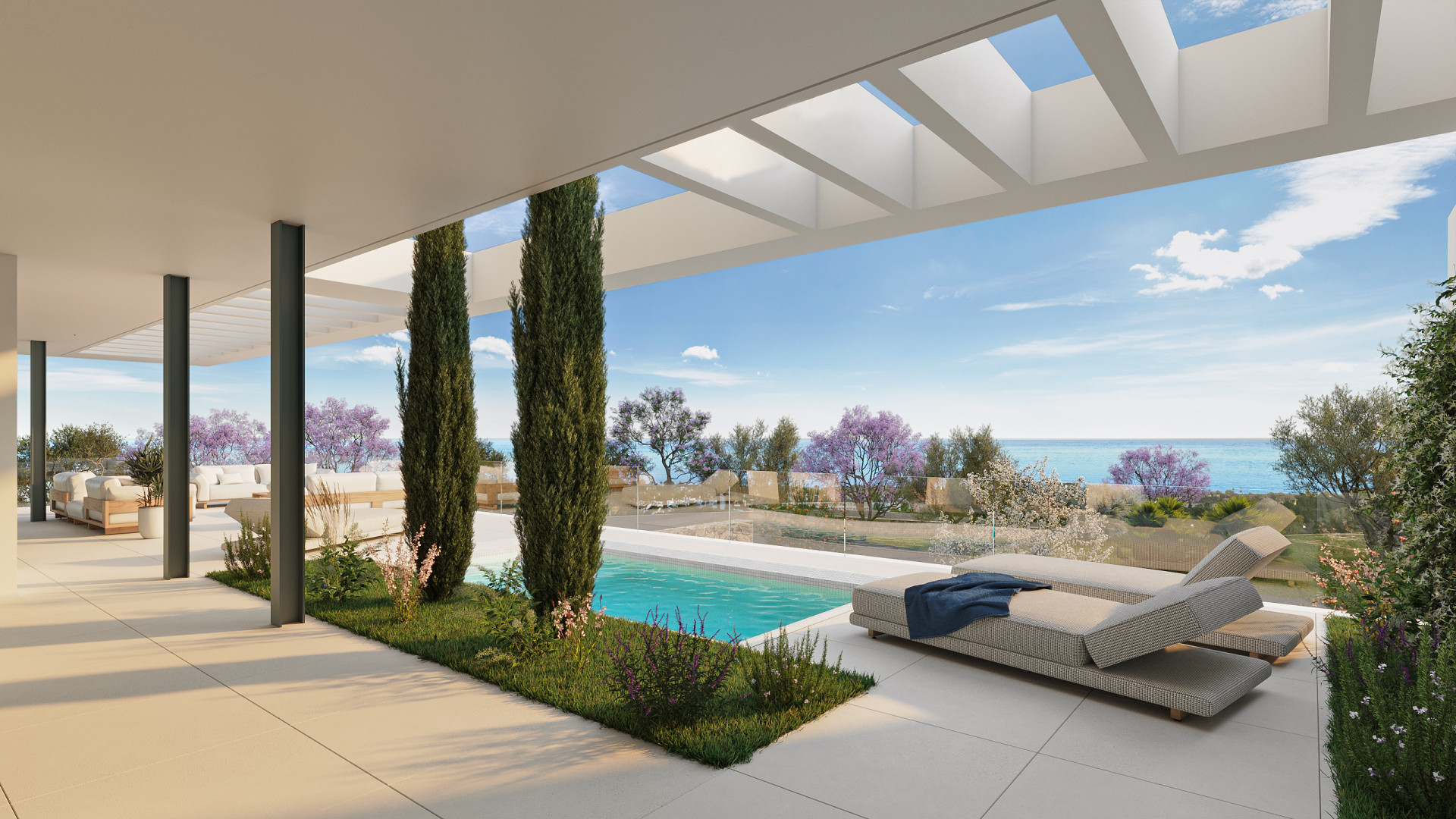 Villas and apartments in prestigious resort style complex in Marbella Este