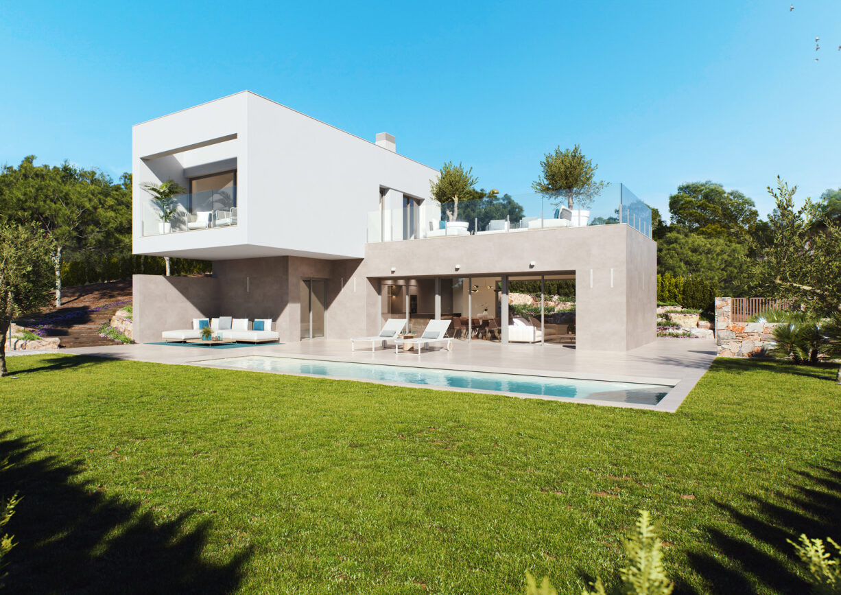Villa Collalba en Las Colinas Ressort in Orihuela Costa