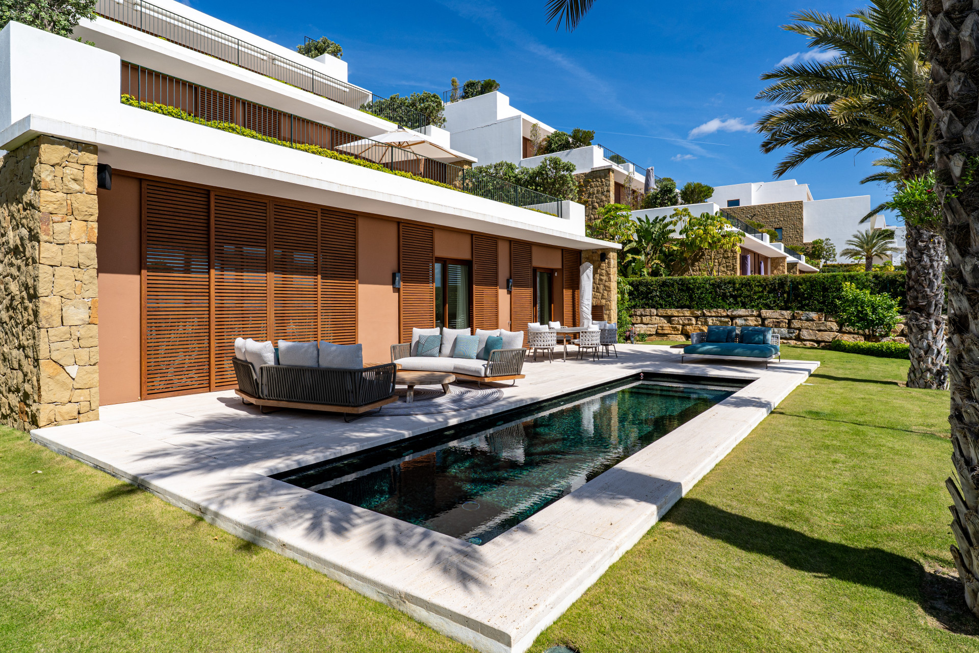 Las Albercas Apartments at the Heart of Finca Cortesín Golf Resort in Casares Golf