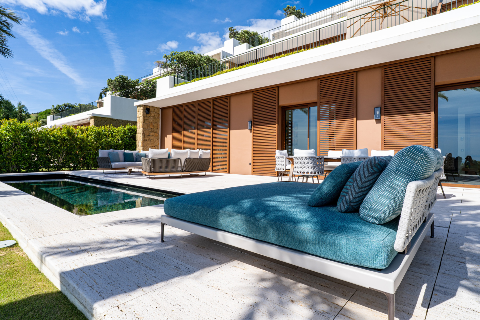 Las Albercas Apartments at the Heart of Finca Cortesín Golf Resort in Casares Golf