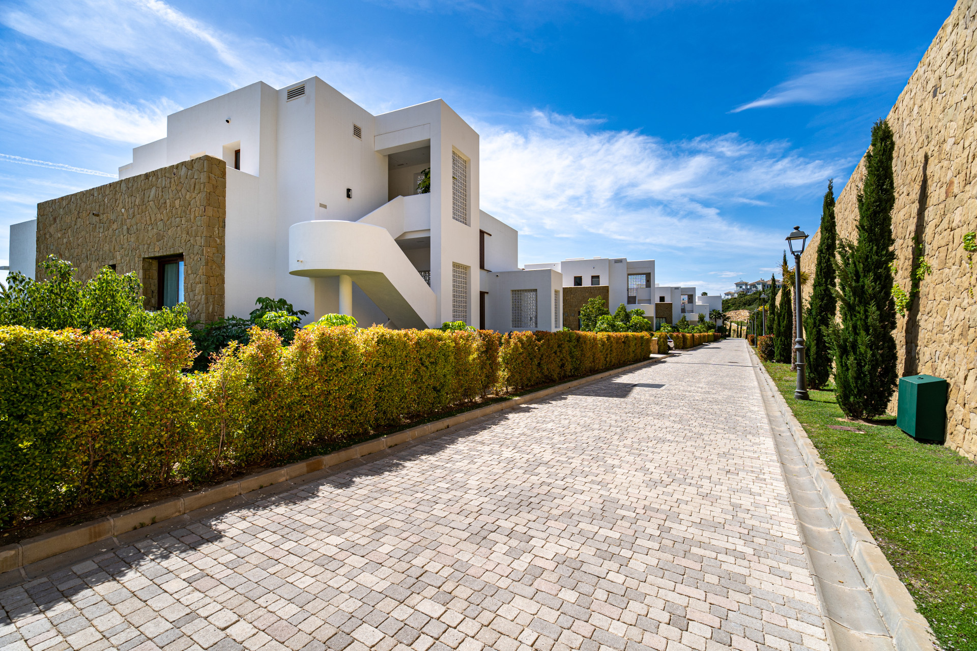 Las Albercas Apartments at the Heart of Finca Cortesín Golf Resort in Casares Golf