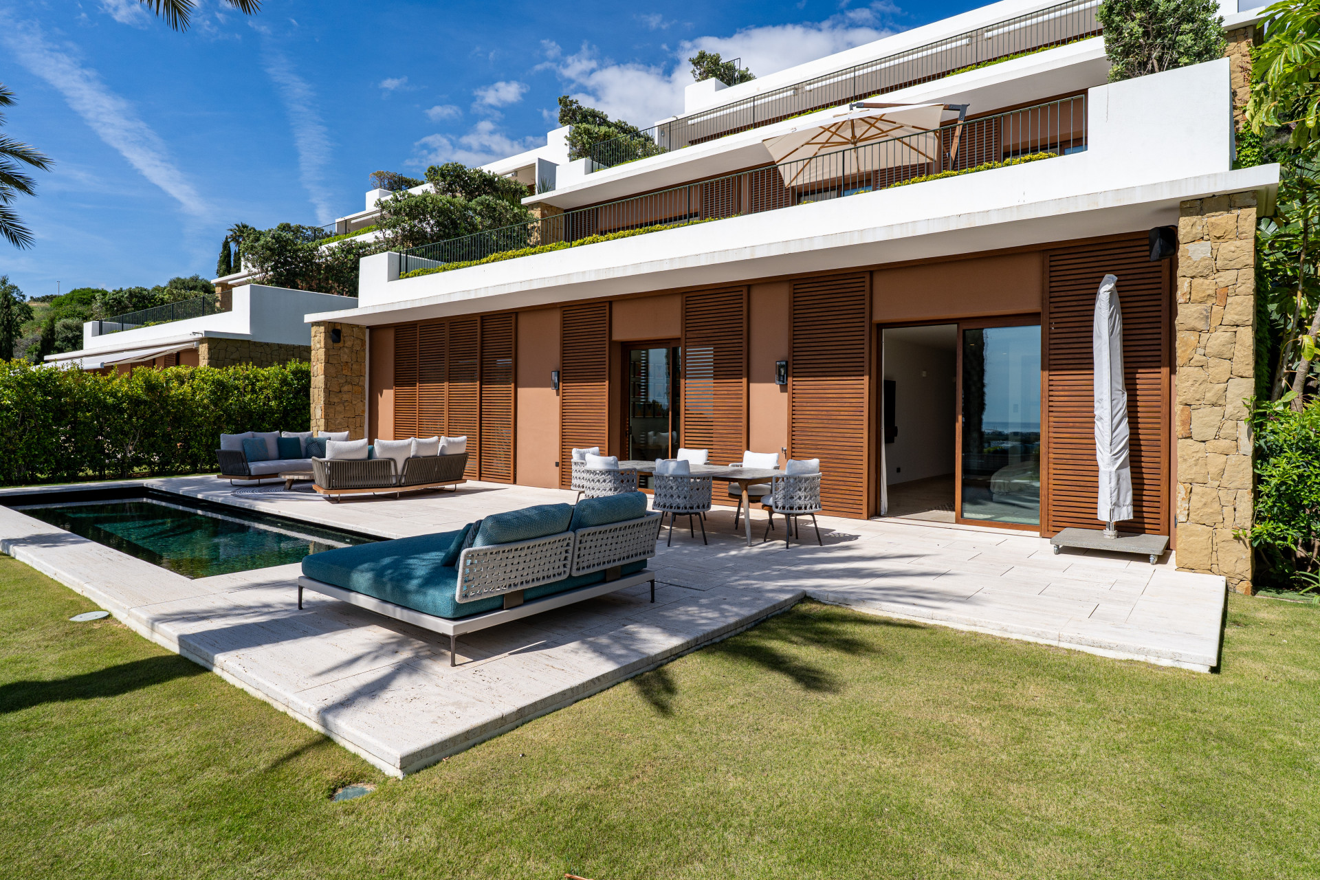 Las Albercas Apartments at the Heart of Finca Cortesín Golf Resort in Casares Golf