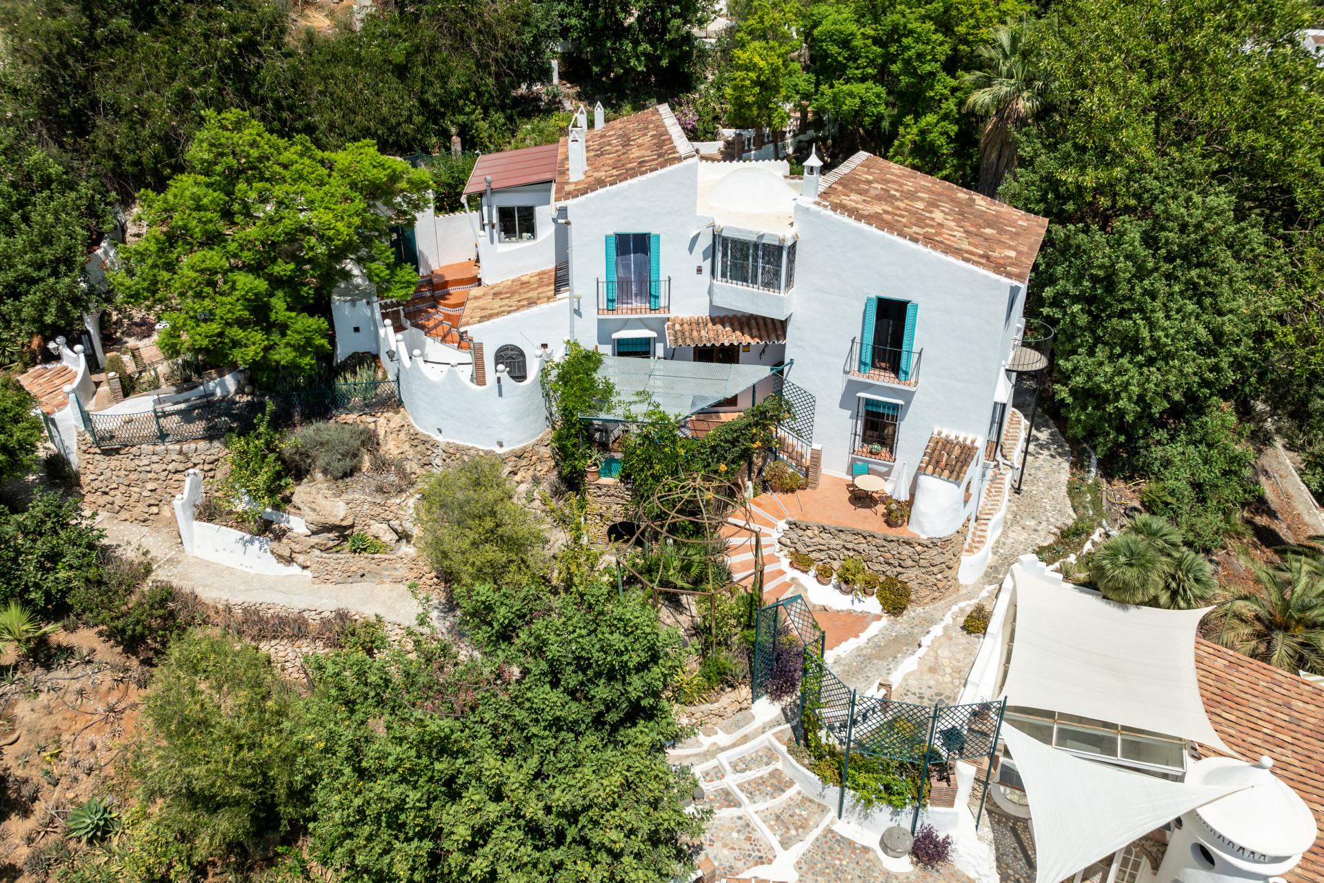 Exceptional Andalusian Cortijo, a private mountain retreat in Frigiliana
